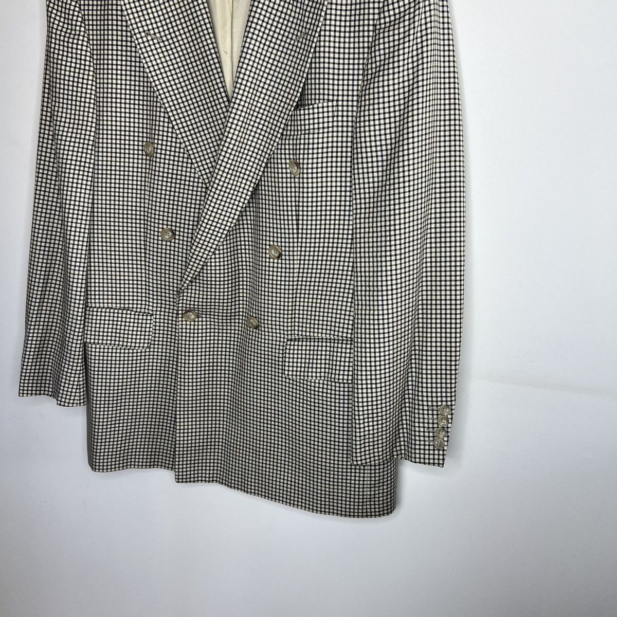 Yves Saint Laurent Yves Saint Laurent Pour Homme Double Breasted Blazer Suit Size 42R - 2 Thumbnail