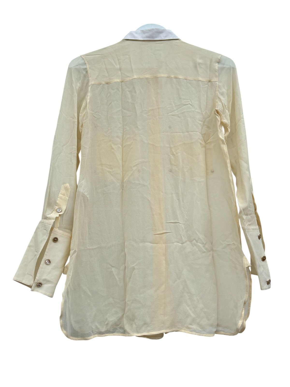 Celine Phoebe Philo era Silk Blouse Size S / US 4 / IT 40 - 6 Thumbnail