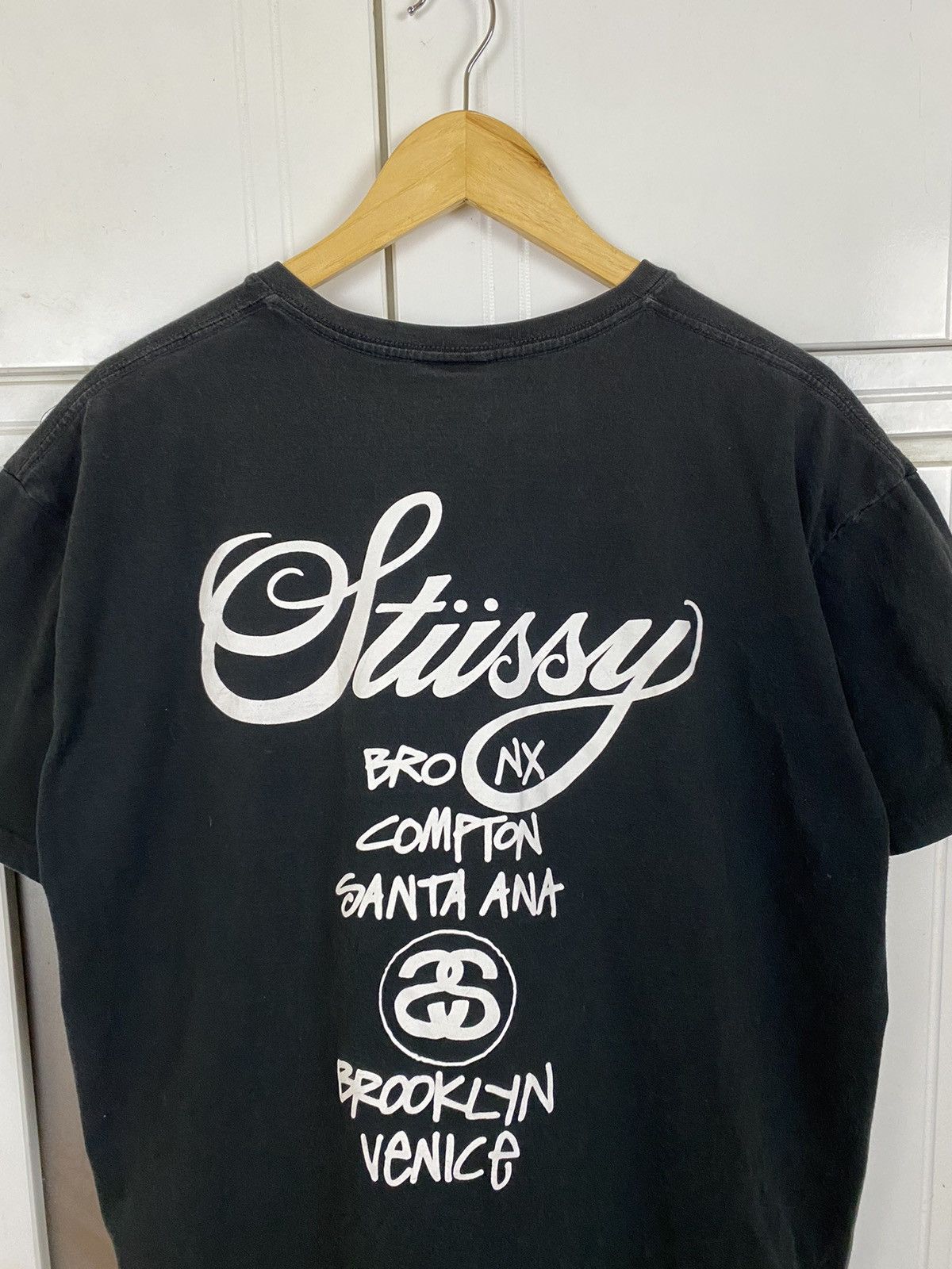 Stussy × Vintage Stussy Tour Tee Size US L / EU 52-54 / 3 - 5 Thumbnail