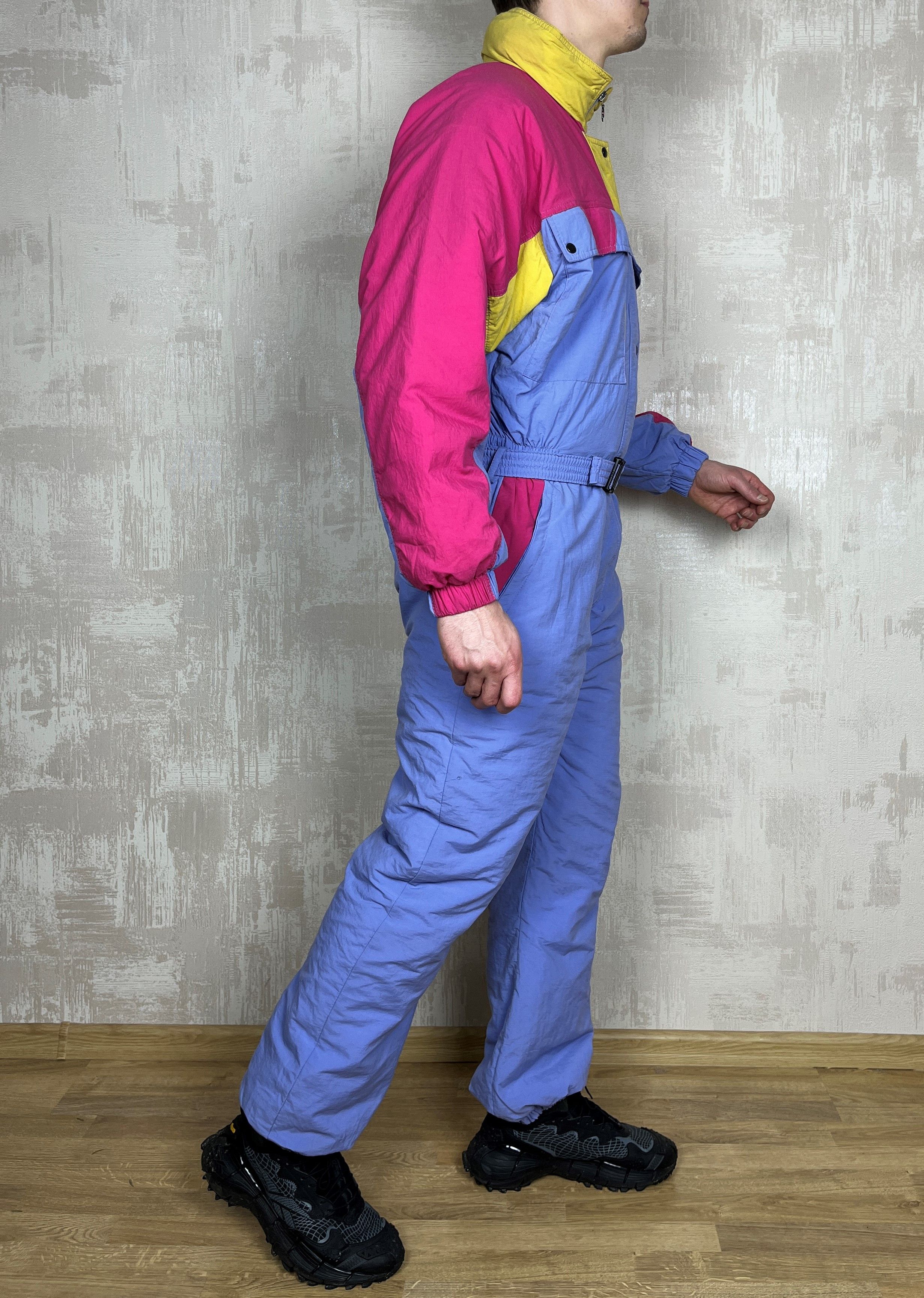 K-Way 90's K-WAY Albertville 1992 Winter Olympics Vintage Ski Suit Size US L / EU 52-54 / 3 - 8 Thumbnail