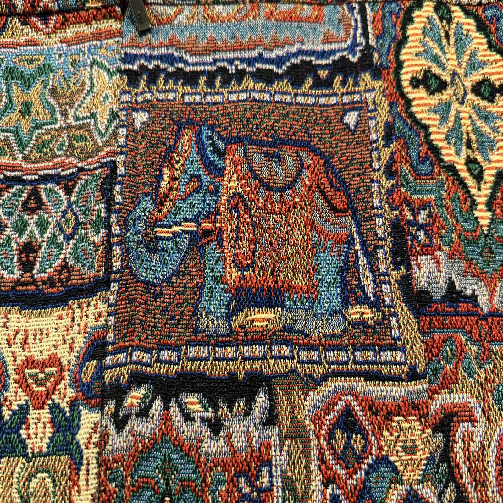 Coldwater Creek Coldwater Creek Tapestry Vest Full Zip L Boho Artsy Folk Size L / US 10 / IT 46 - 6 Thumbnail