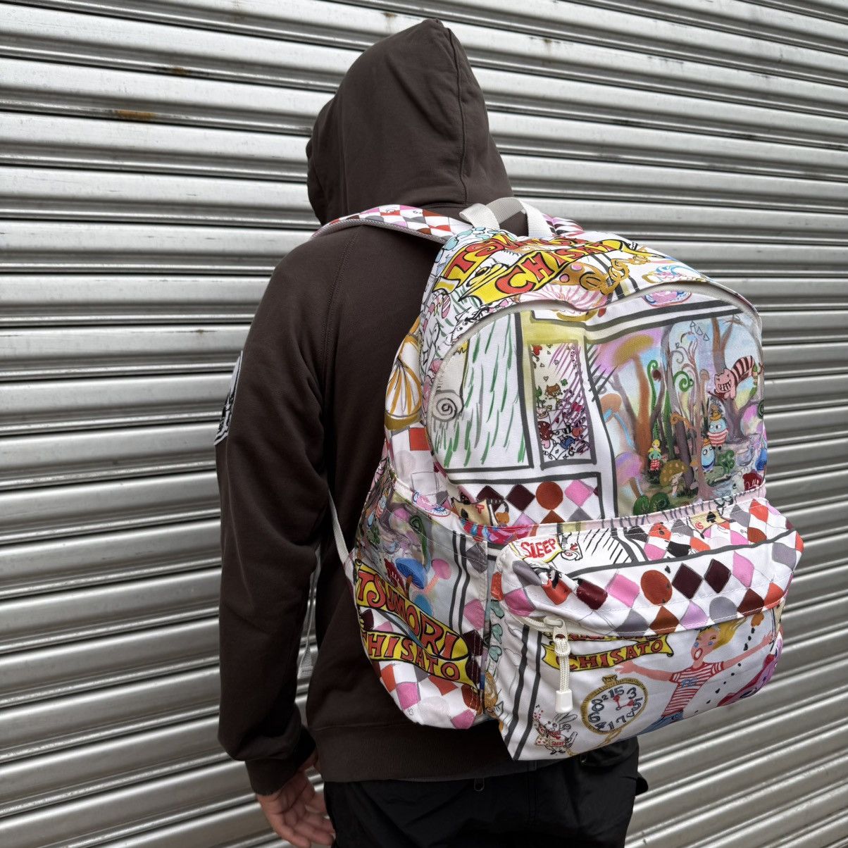 Tsumori Chisato RARE Tsumori Chisato AOP Multicolor Big Backpack Size ONE SIZE - 3 Thumbnail