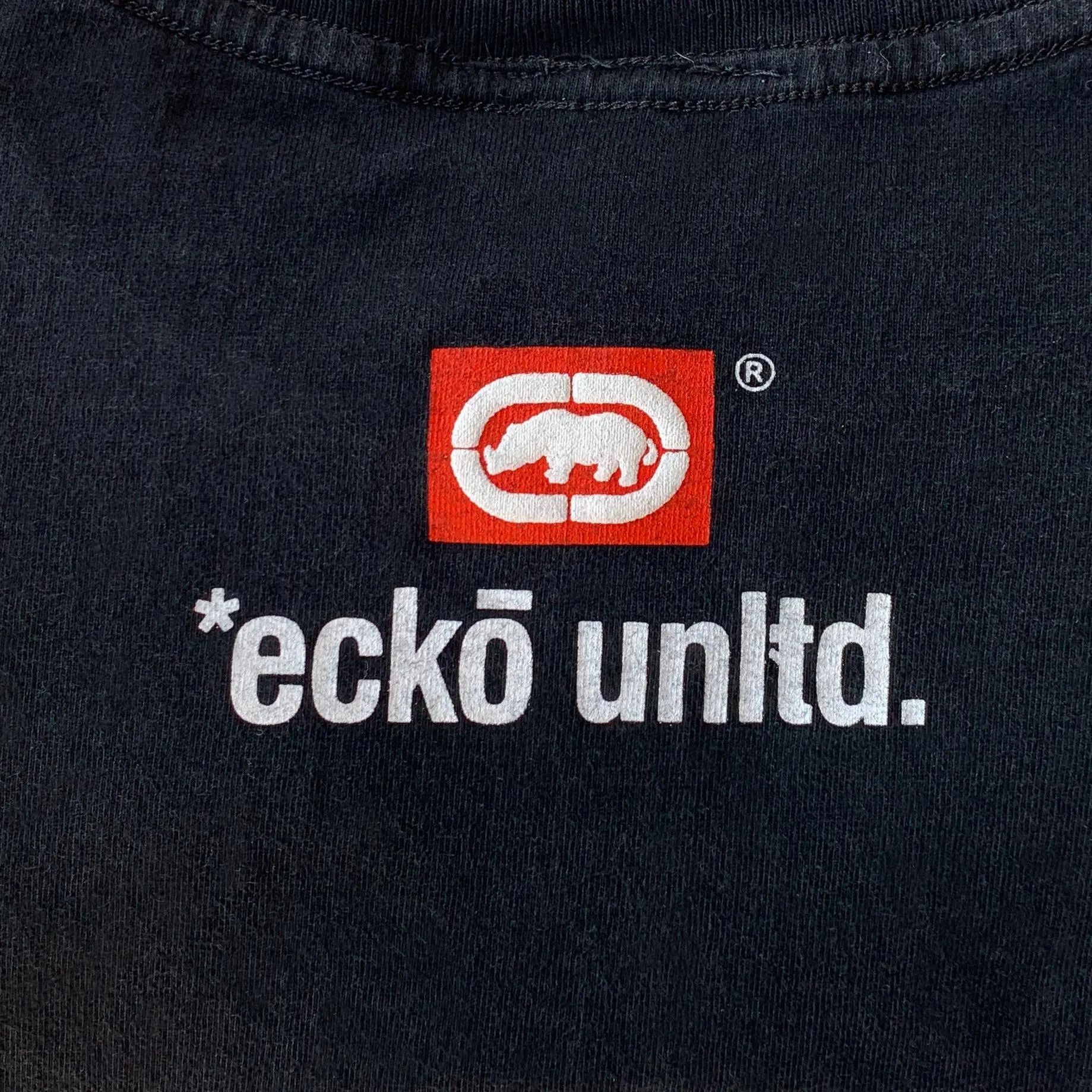 Ecko Unltd. Vintage 90s ECKO t shirt Y2K Retro 2000s Hip Hop Rap Tee Size US M / EU 48-50 / 2 - 6 Thumbnail