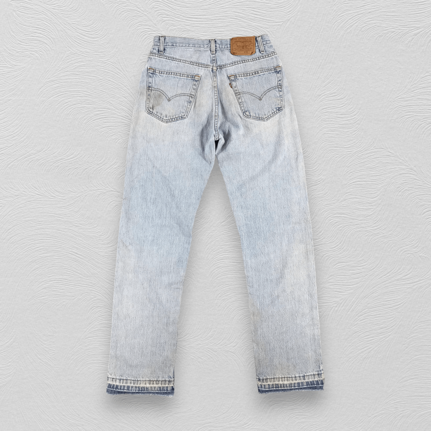 Levi's Vintage Levis 505 Jeans Faded Blue Medium Wash KJ562 Size US 31 - 2 Thumbnail