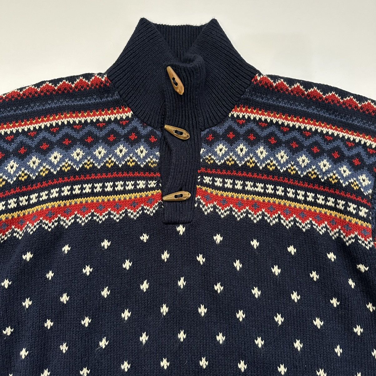 Polo Ralph Lauren Vintage Polo Ralph Lauren Nordic Fair Isle Sweater XL Size US XL / EU 56 / 4 - 6 Thumbnail
