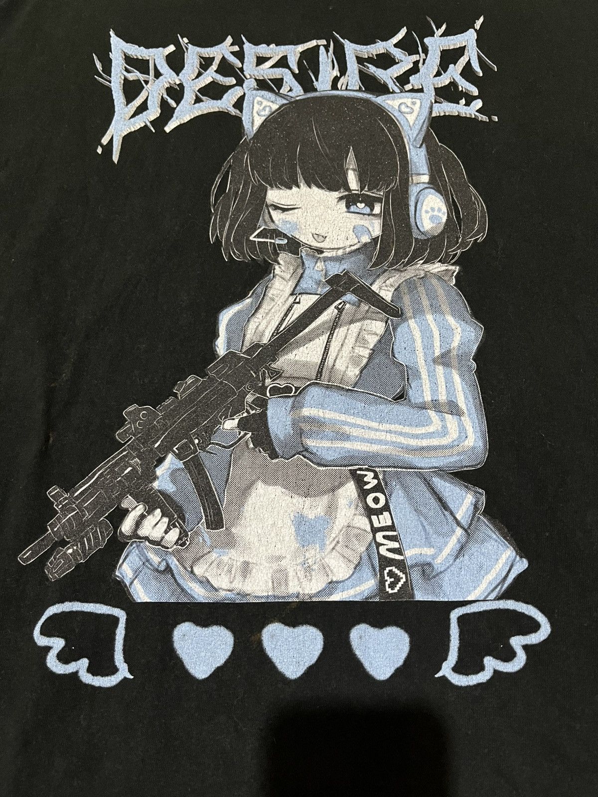 Anime Desire JirailKei By Gangimari Ya-San Tee Size US XL / EU 56 / 4 - 3 Thumbnail