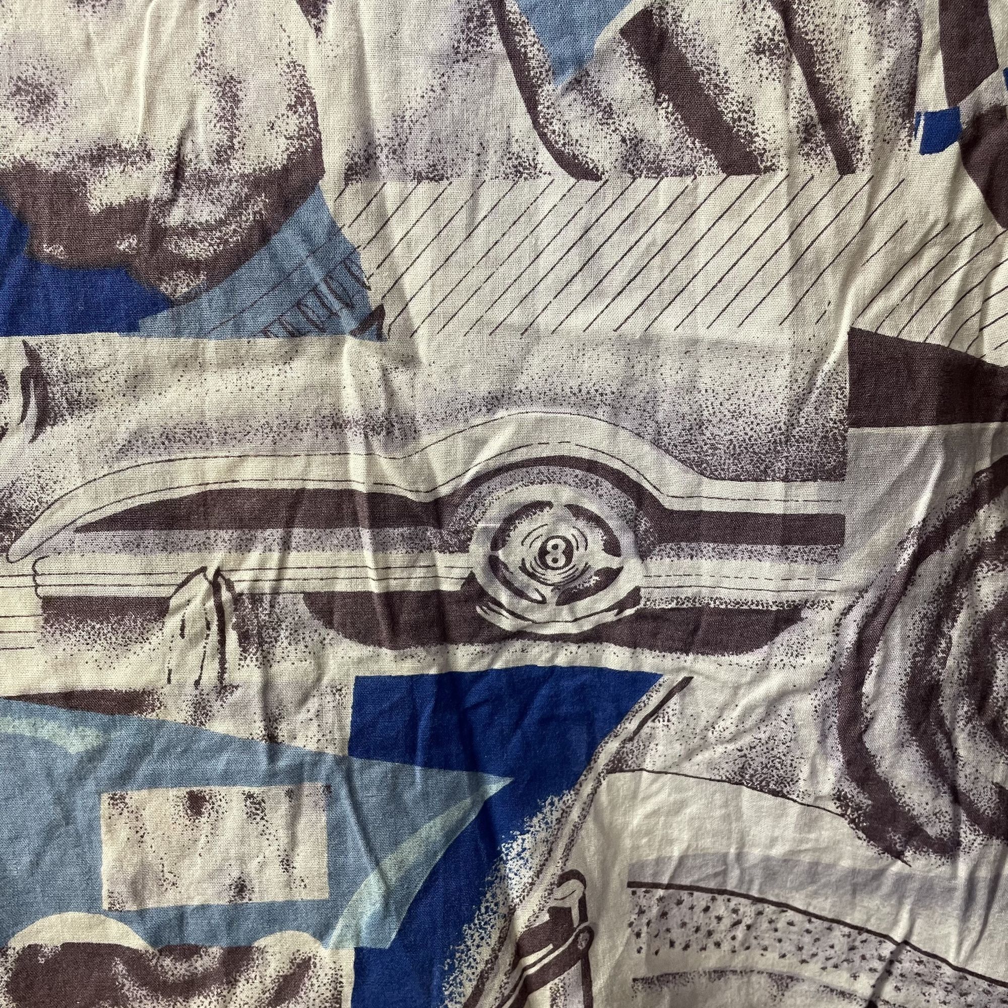 Other Vtg Head Quarter FREEGO ABSTRACT Skater Streetwear Shirt Size US M / EU 48-50 / 2 - 9 Thumbnail