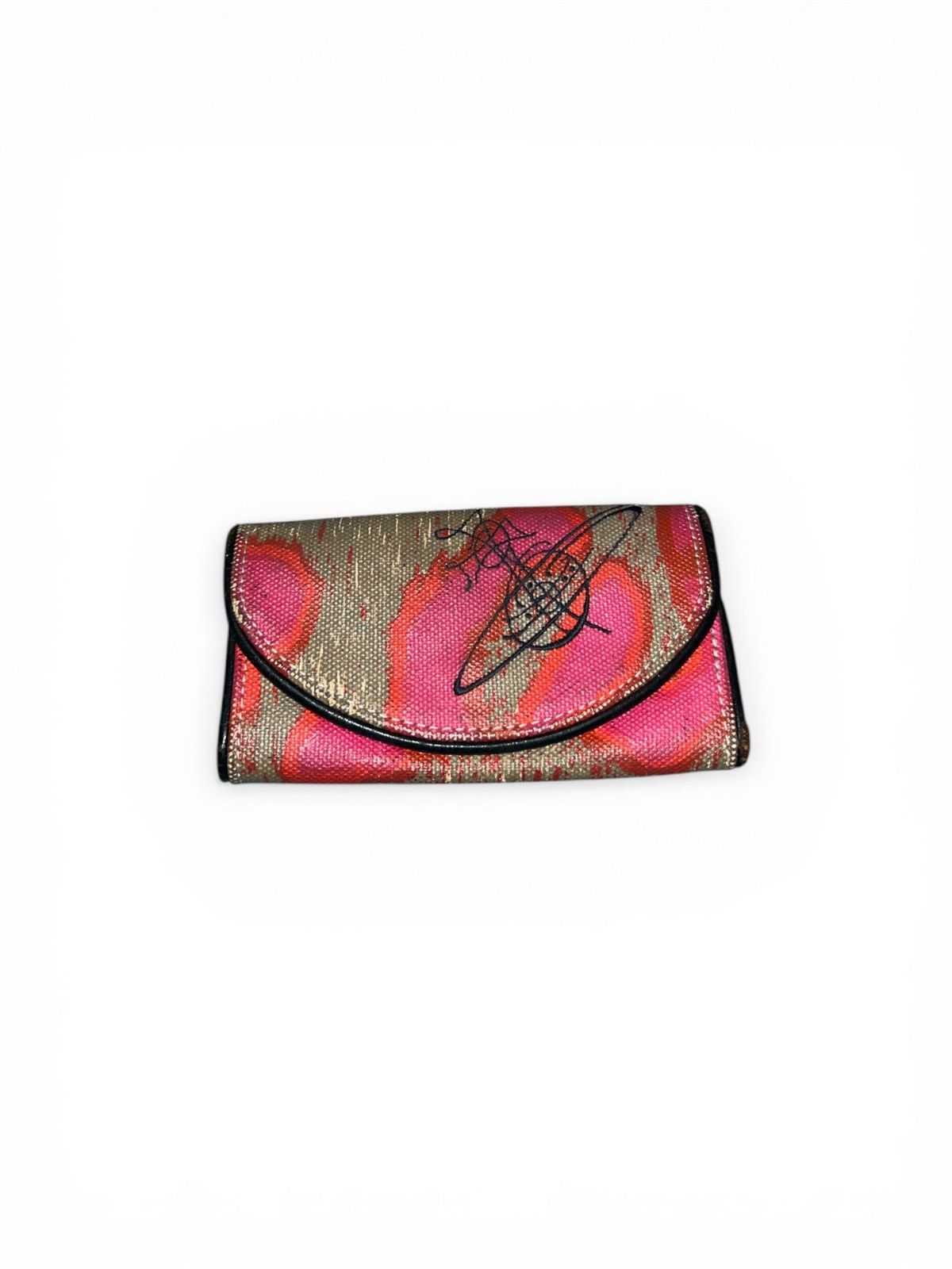 Vivienne Westwood Abstract Print Orb Pink Key Case Size ONE SIZE - 2 Thumbnail
