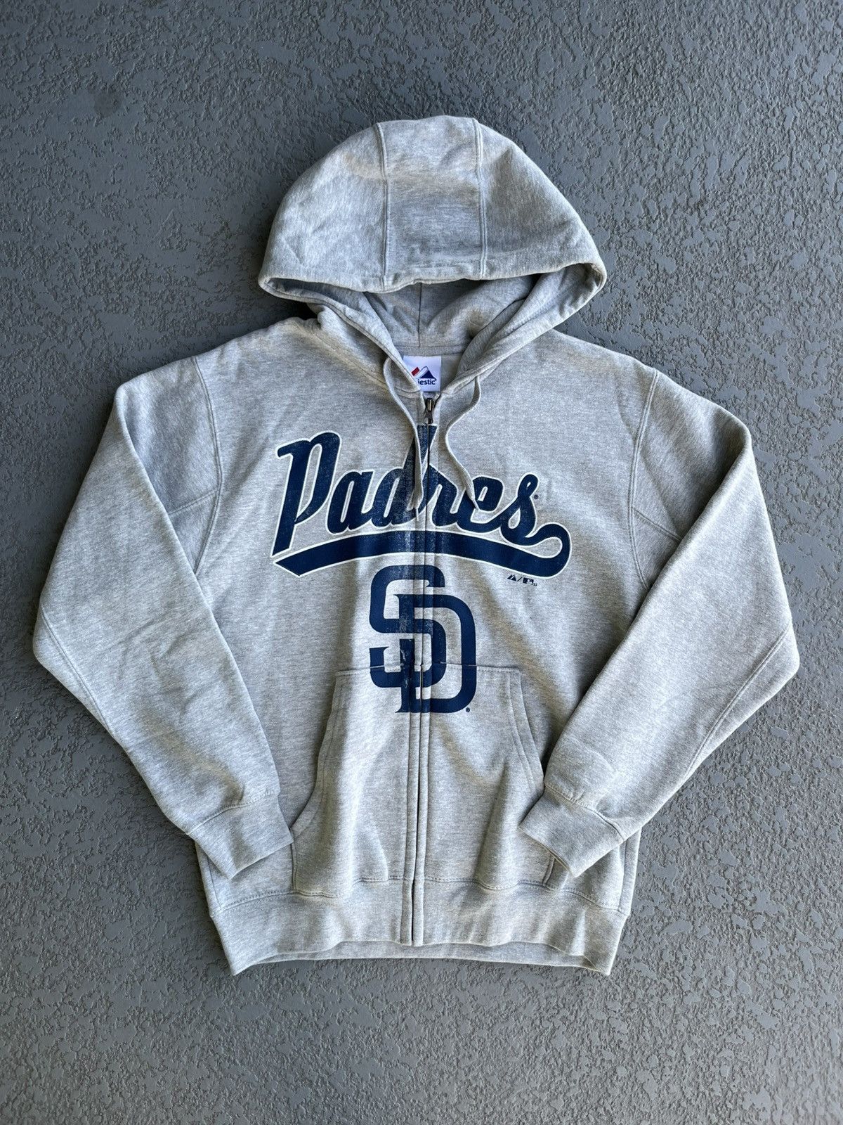Majestic Vintage 2011 San Diego Padres Full Zip Hoodie Size US S / EU 44-46 / 1 - 2 Thumbnail