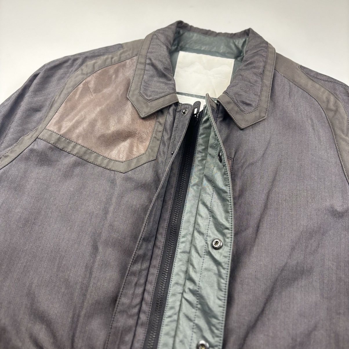 White Mountaineering White Mountaineering Multi Cloth Military Jacket Size US L / EU 52-54 / 3 - 8 Thumbnail