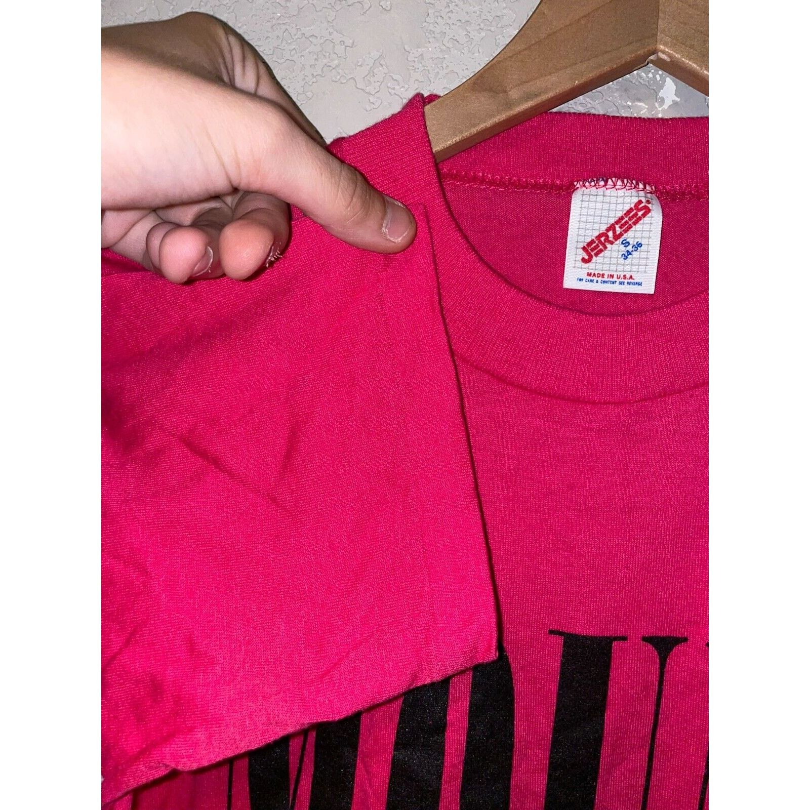 Jerzees Vintage South Dakota Shirt Mount Rushmore SD Pink Tee 90s S Size US S / EU 44-46 / 1 - 8 Thumbnail
