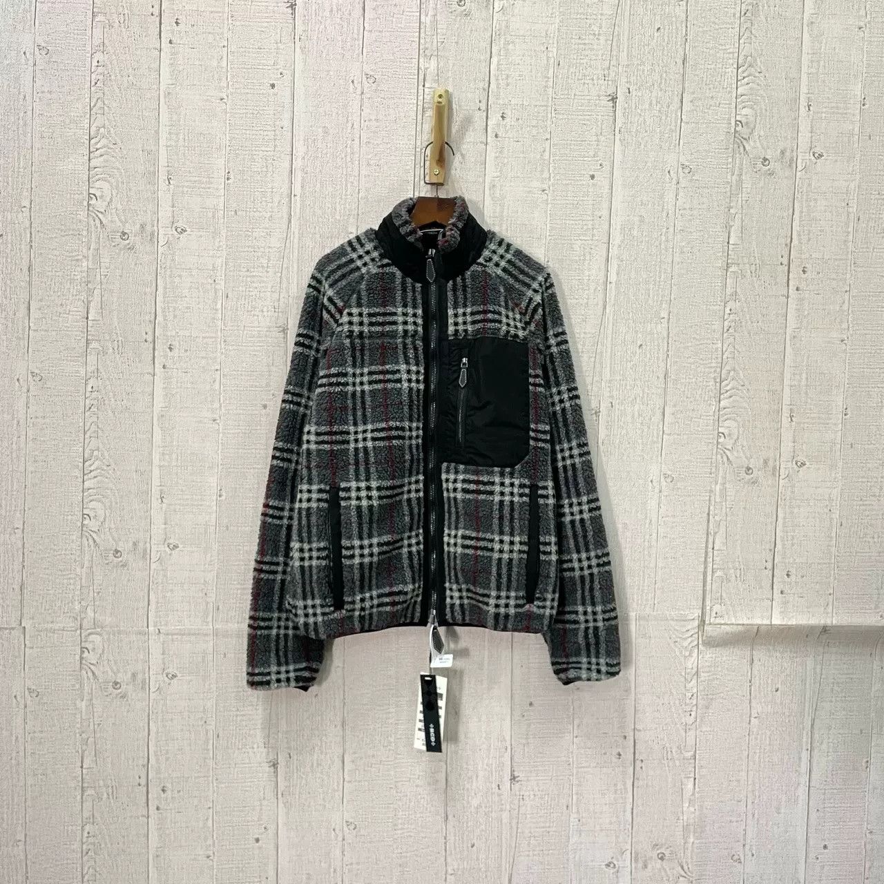 Burberry Burberry Check Fleece Jacket Size US XS / EU 42 / 0 - 1 Thumbnail