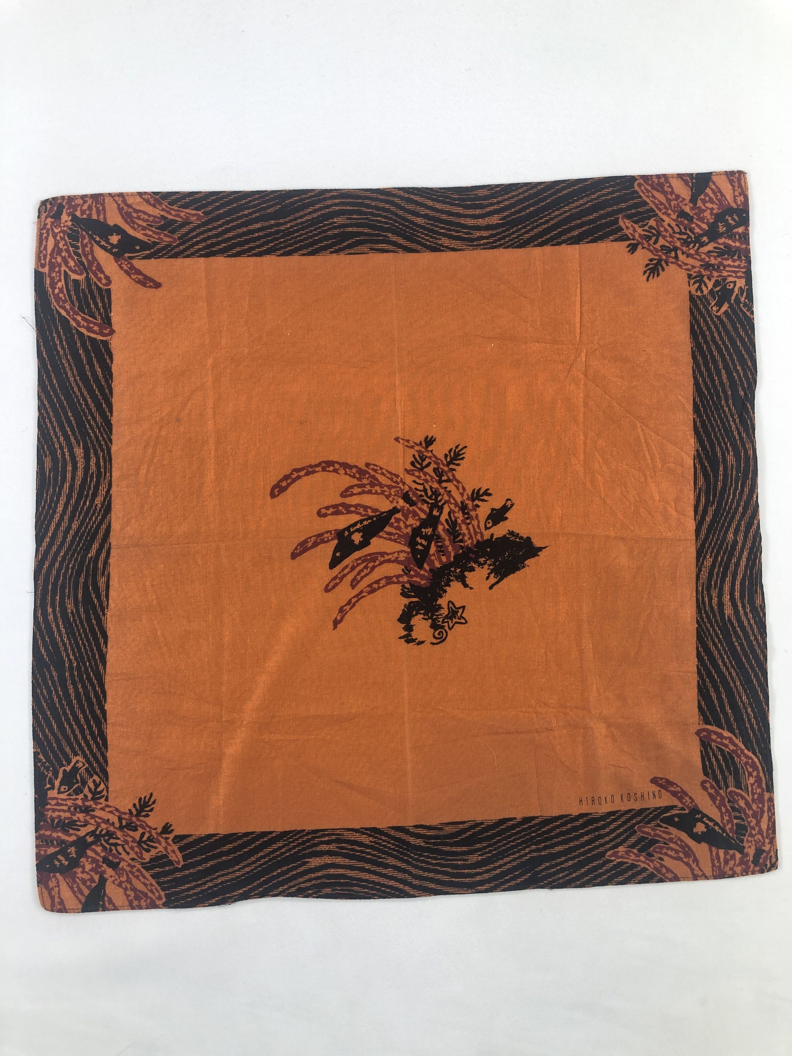Hiroko Koshino Homme × Vintage Hiroko Koshino Handkerchief / Bandana / Neckerchief Size ONE SIZE - 2 Thumbnail