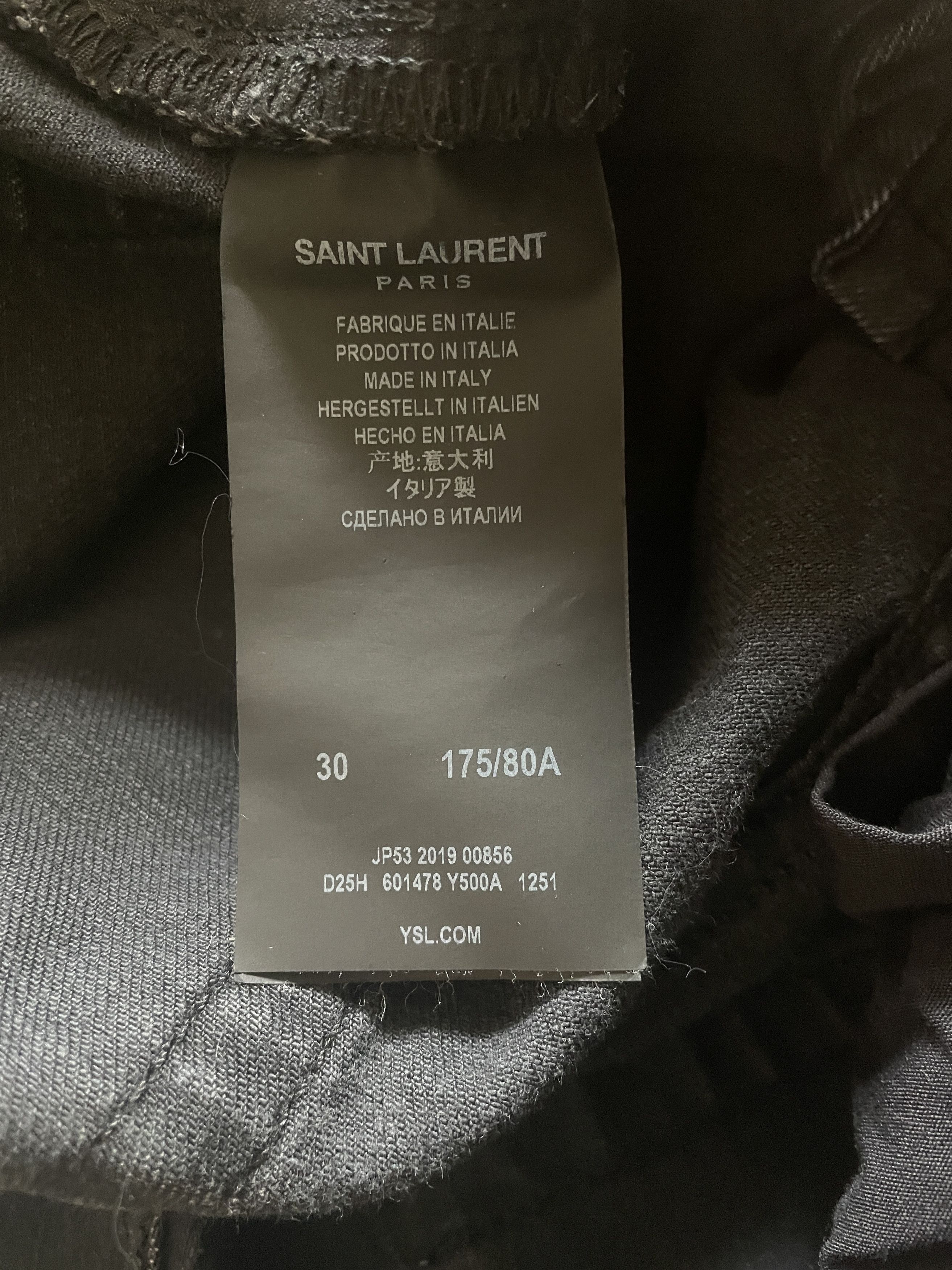 Saint Laurent Paris Saint Laurent ysl mes's d21 jeans size 31 Size US 30 / EU 46 - 6 Thumbnail