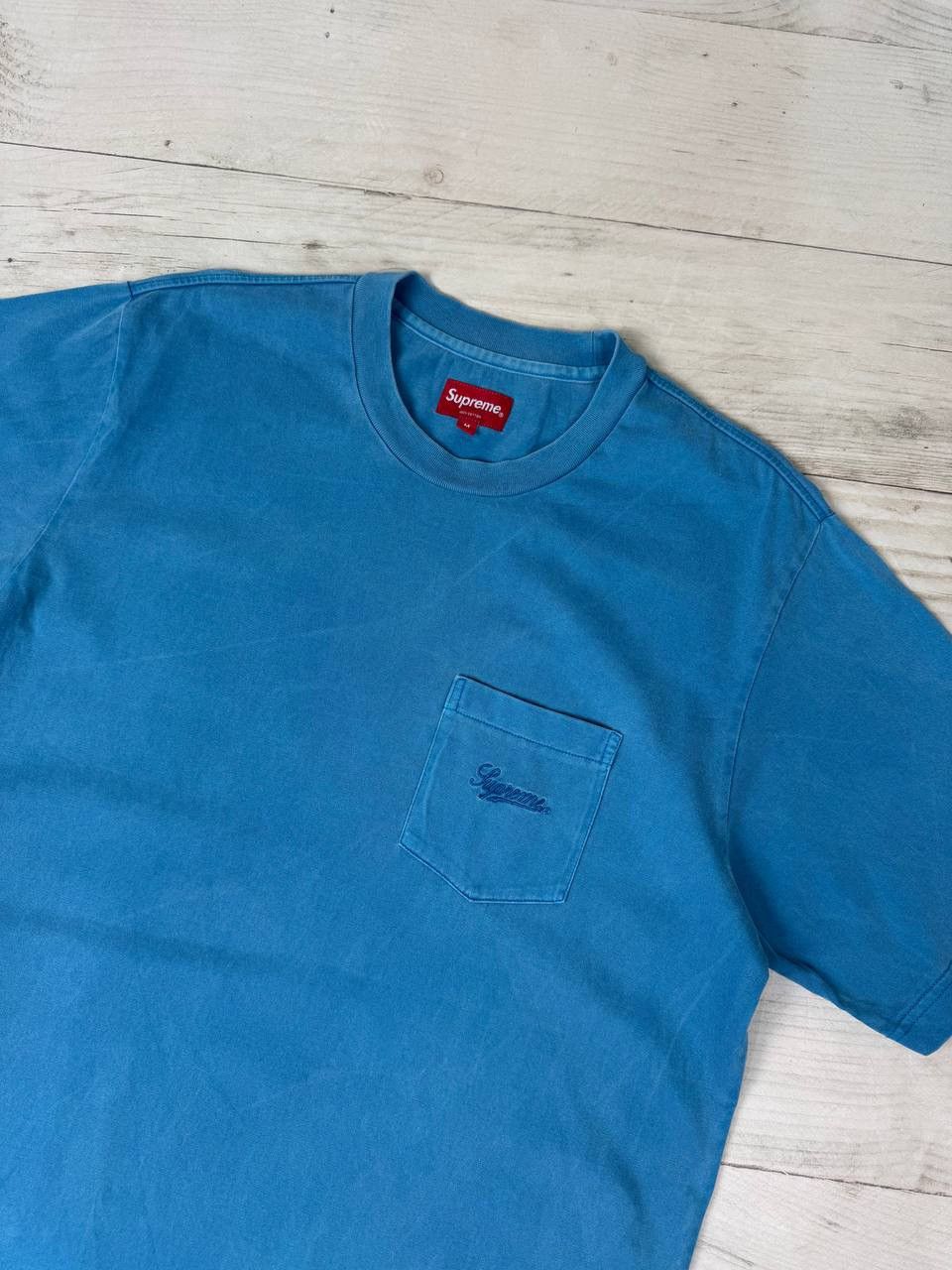 Supreme Supreme Overdyed Pocket Tee Size US M / EU 48-50 / 2 - 2 Thumbnail