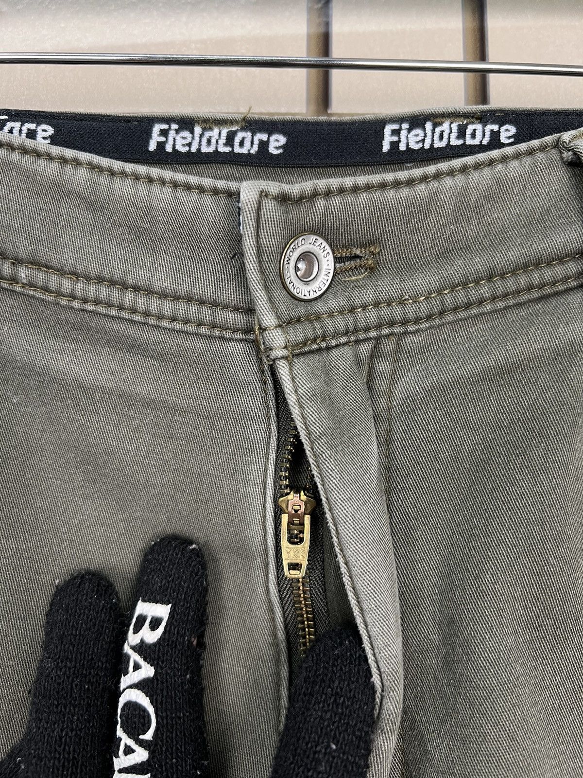 Japanese Brand Field Core Multy Pocket Zipper Cargo Pants Size US 34 / EU 50 - 6 Thumbnail