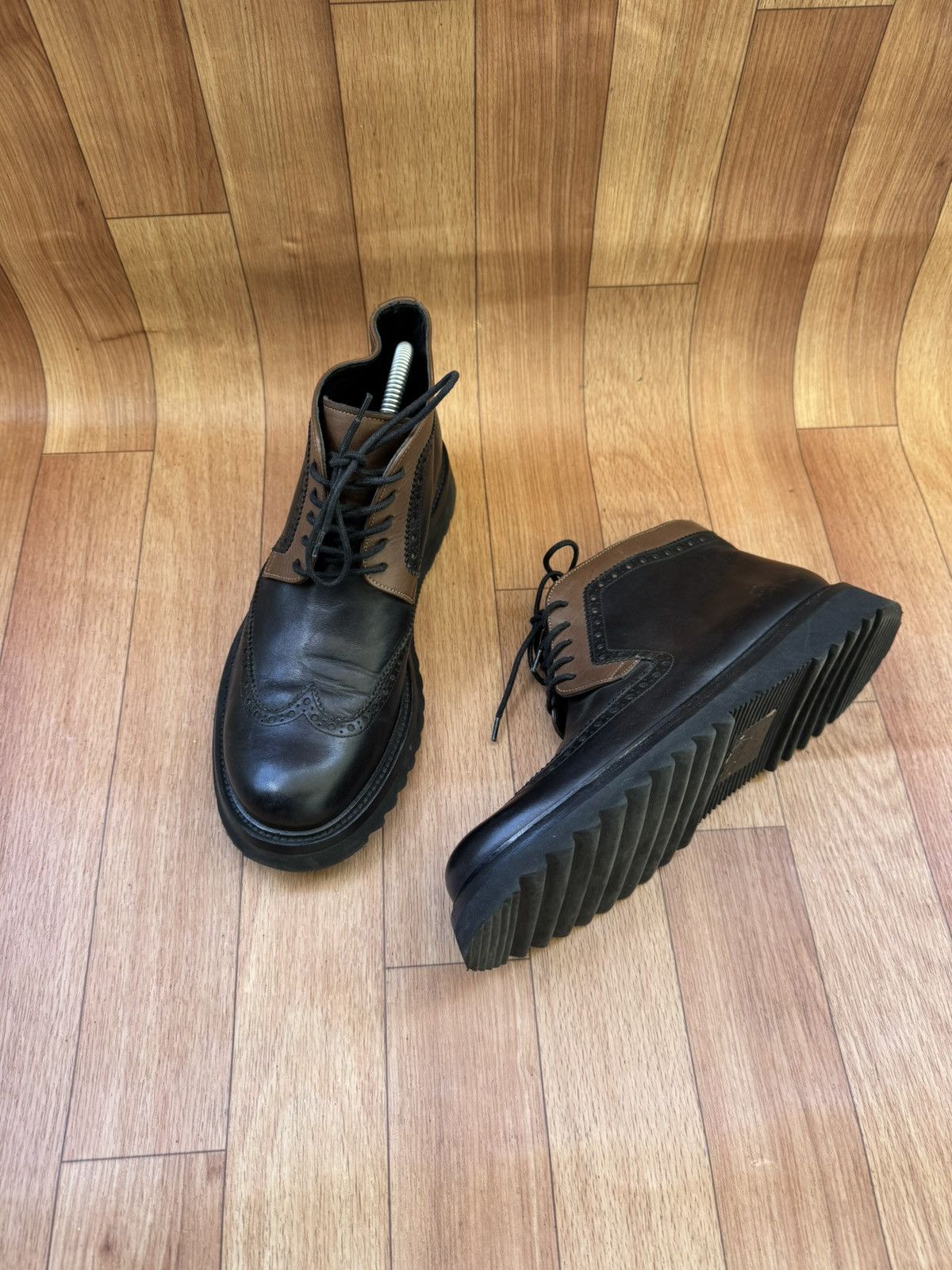 Dior Christian Dior Brogue boots Size US 7 / EU 40 - 7 Thumbnail
