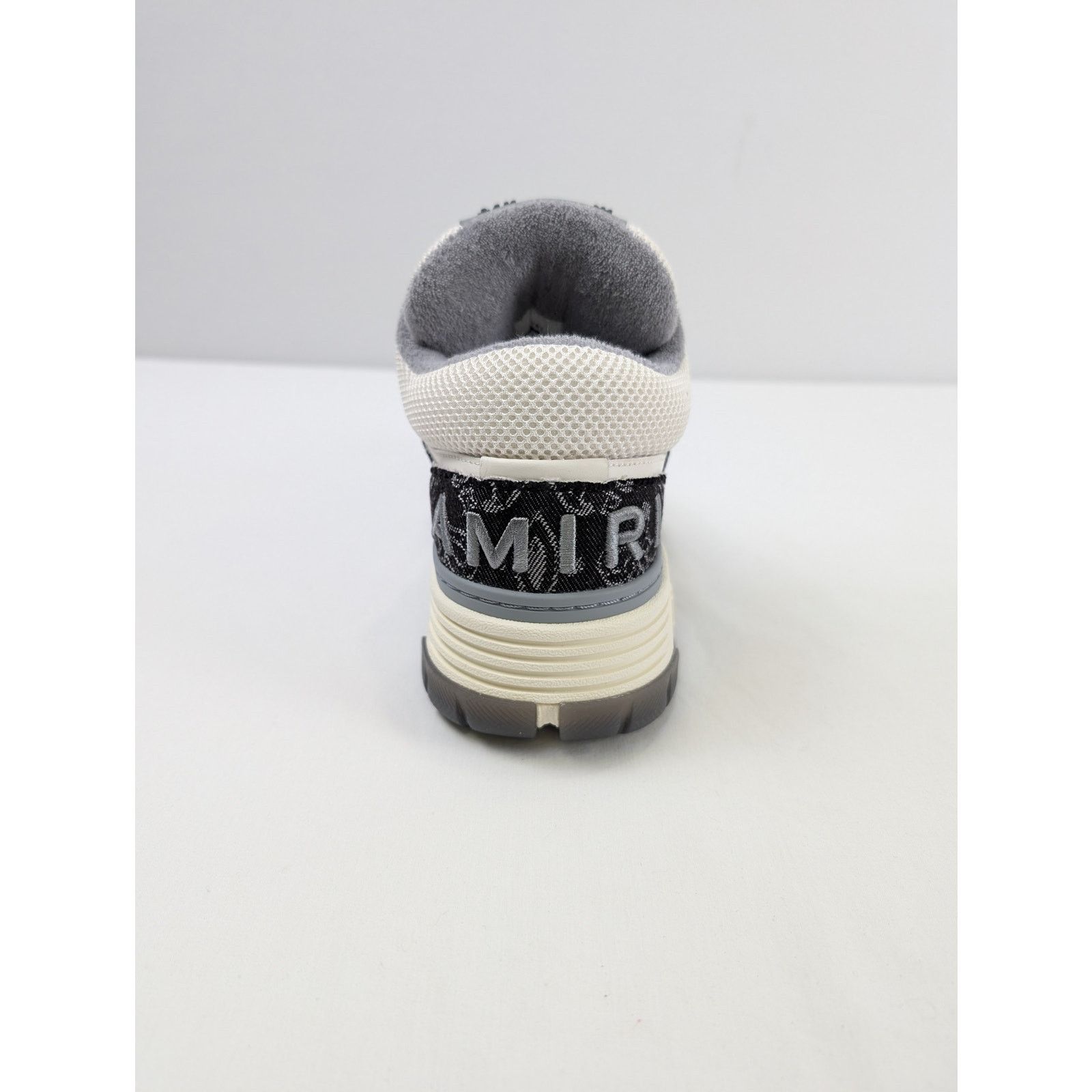 Amiri o1rshd1 Bandana Denim MA-1 Sneakers in Black Size US 12 / EU 45 - 17 Thumbnail