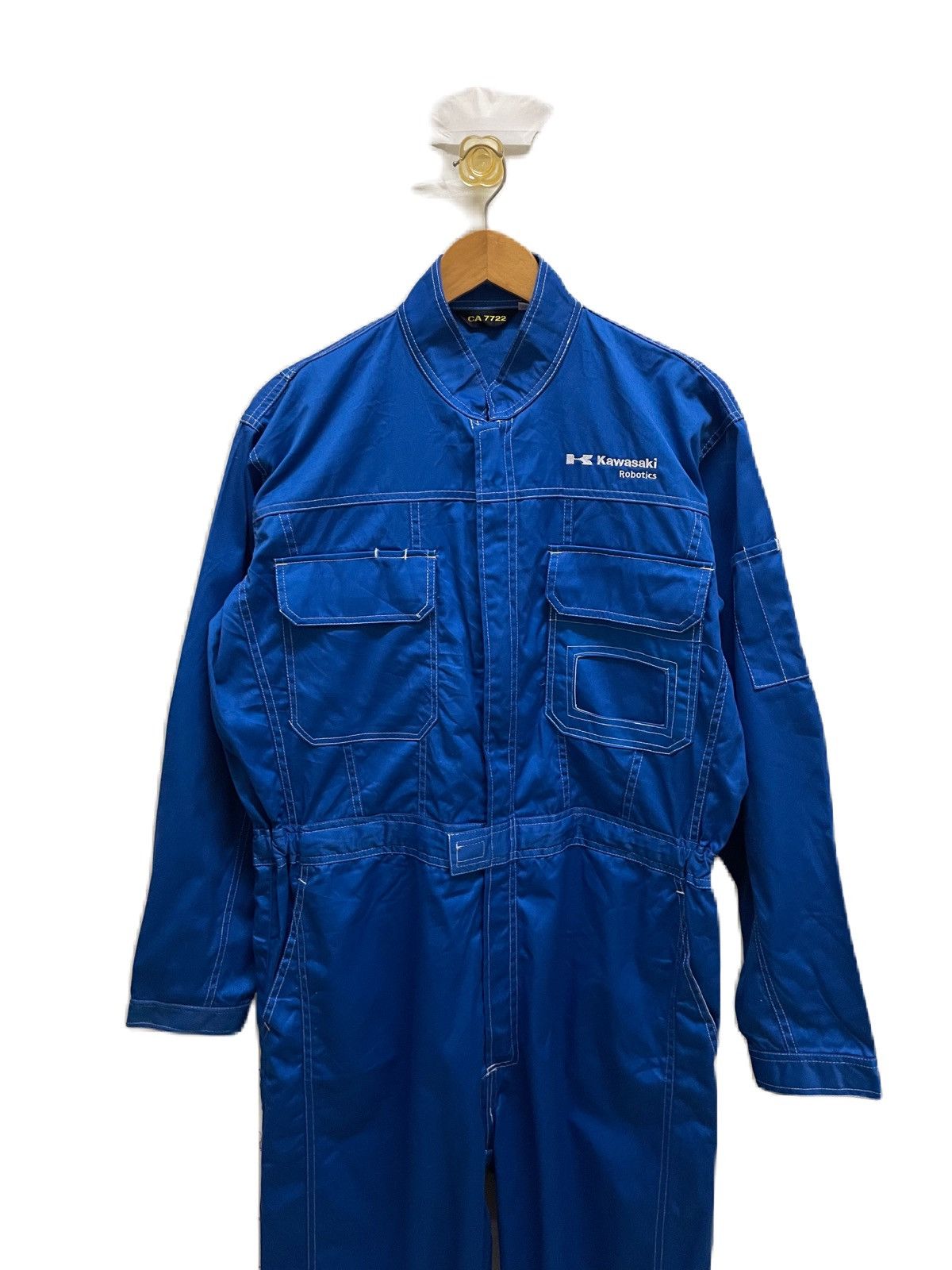 Japanese Brand Kawasaki Robotics Jumsuit Coverall Size US 38 / EU 54 - 7 Thumbnail
