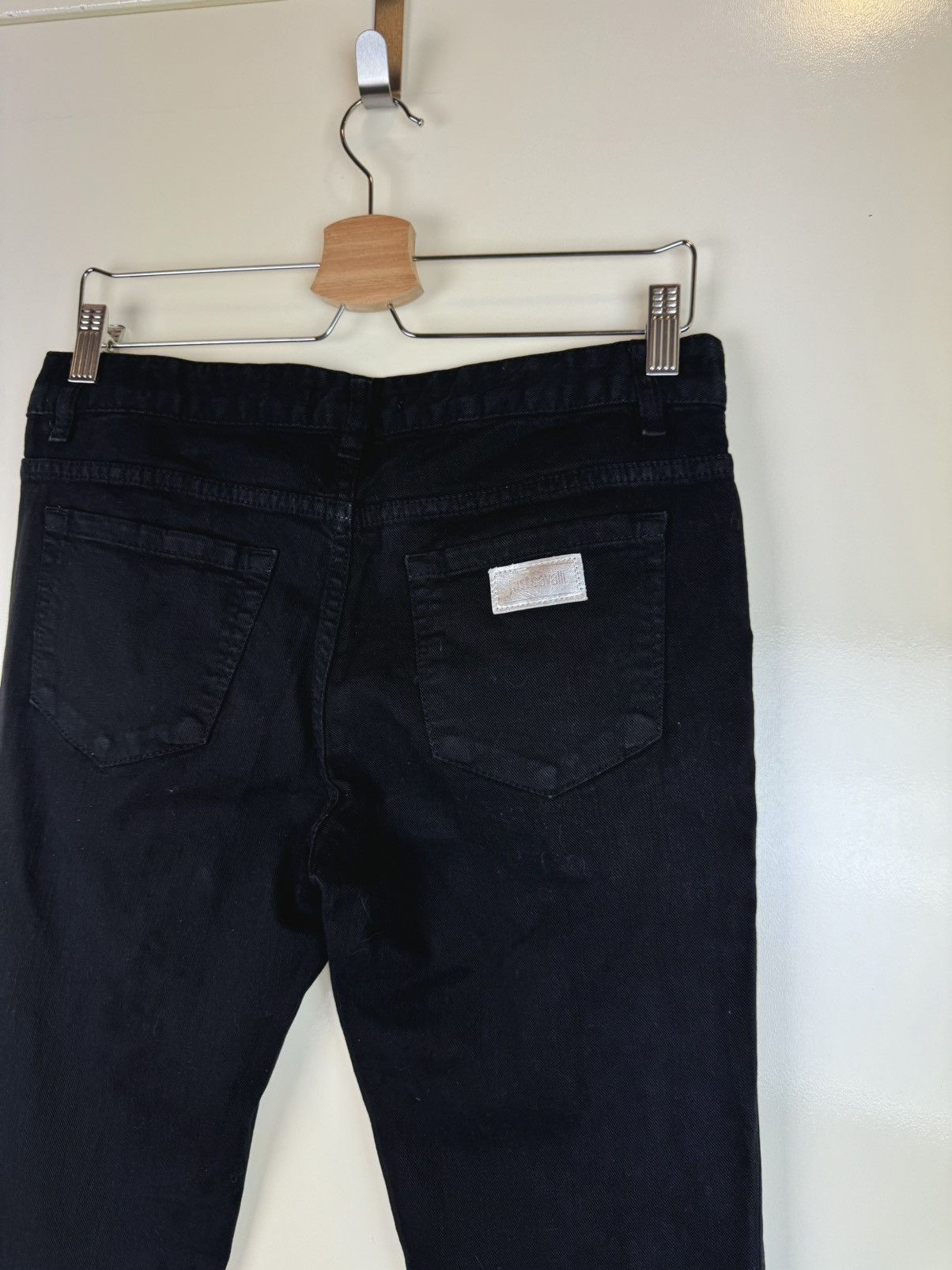 Just Cavalli Roberto Cavalli Y2K streetwear jeans sequins distressed 29 Size 29" - 14 Thumbnail