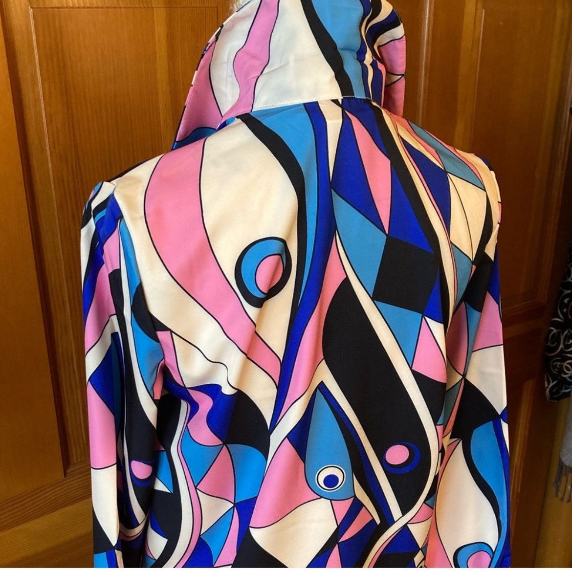 Designer × Other Nwt, Lavishly Paris Gorgeous Multicolored Artdeco Blouse Size M / US 6-8 / IT 42-44 - 12 Thumbnail