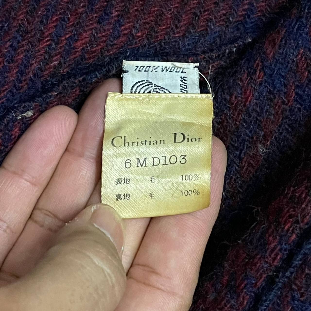 Christian Dior Monsieur Vintage Christian Dior Coordonnes Wool Long Coat Size M / US 6-8 / IT 42-44 - 10 Thumbnail