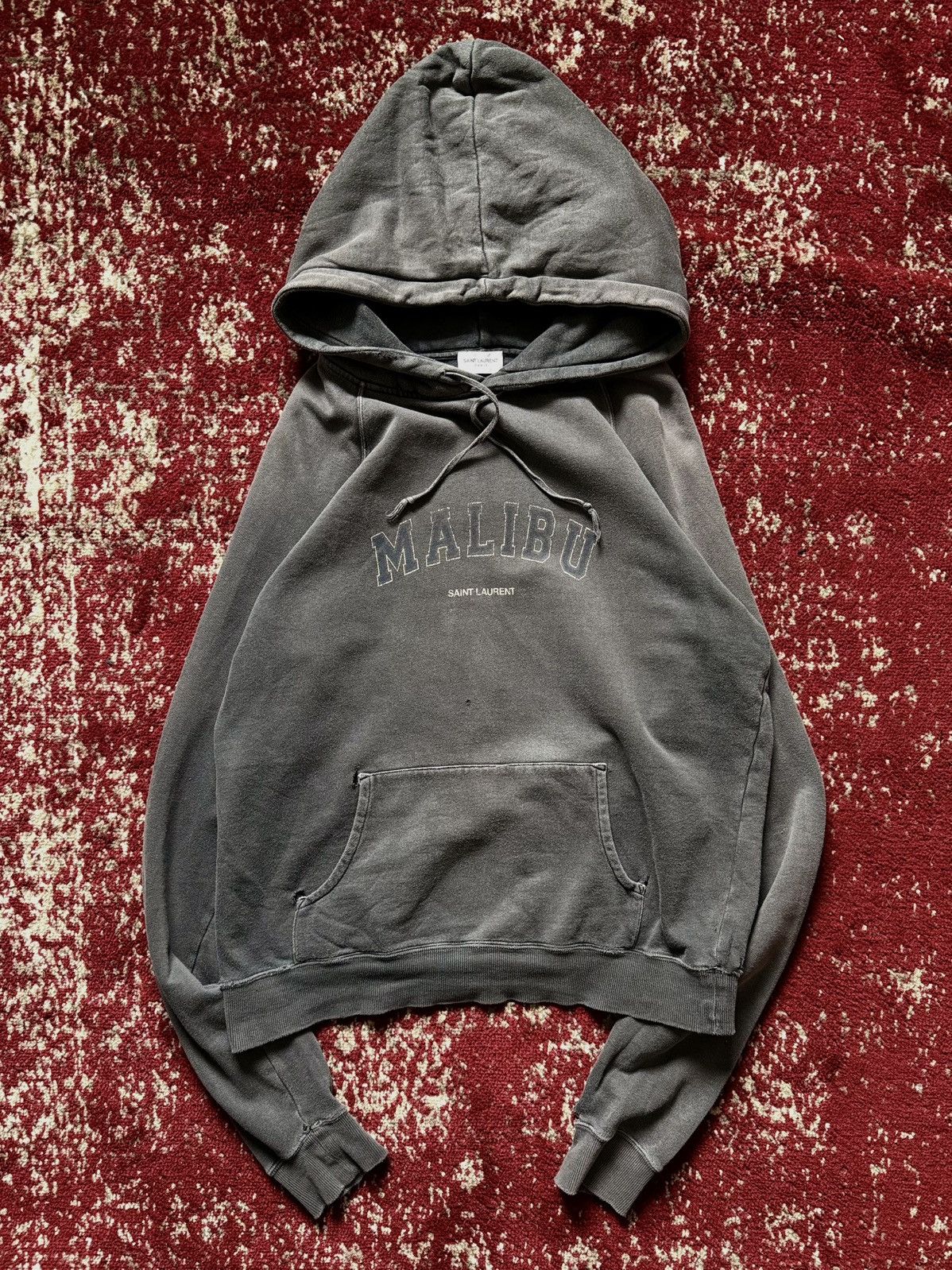 Saint Laurent Paris SLP Malibu hoodie | Grailed