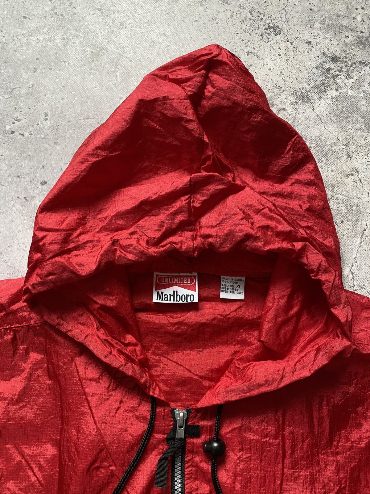 Marlboro Marlboro Unlimited Jacket Nylon Anorak Windbreaker Rain XL Size US XL / EU 56 / 4 - 2 Thumbnail