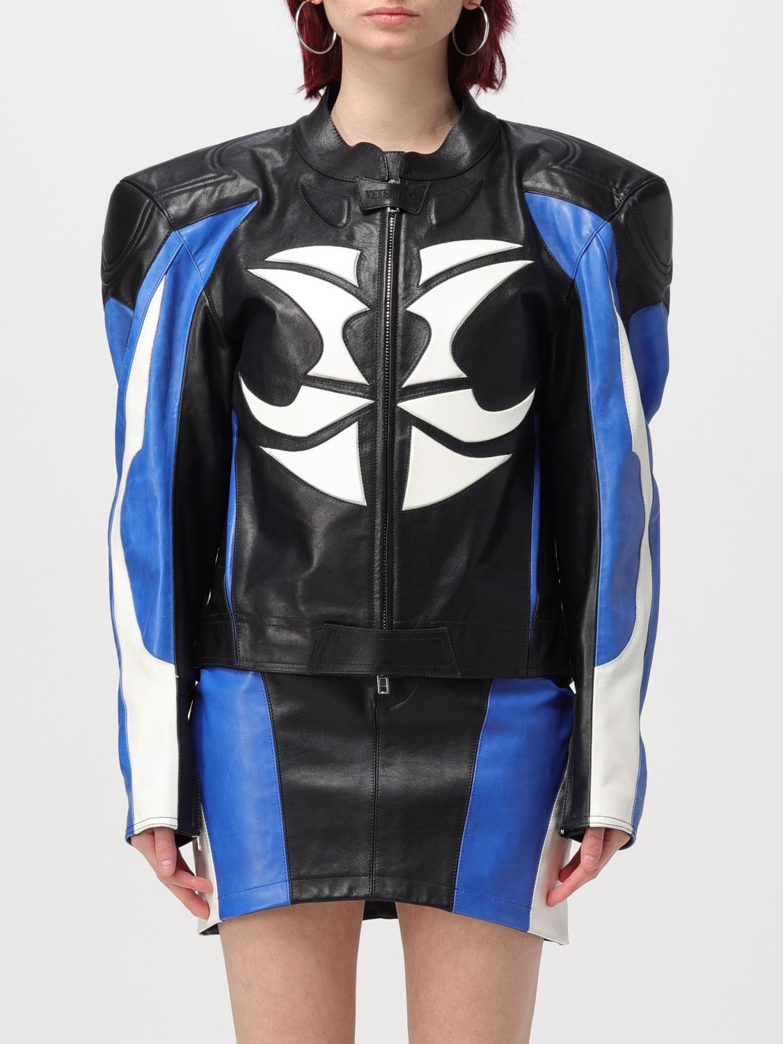 image of Vetements Jacket Woman Multicolor, Women's (Size Small)