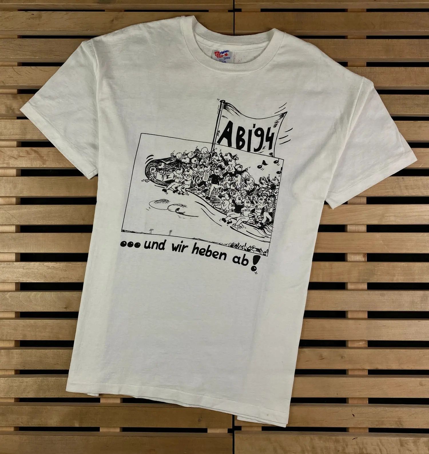 Vintage Mens Vintage T Shirt Single Stitch Tee 1994 Size XL Size US XL / EU 56 / 4 - 1 Thumbnail