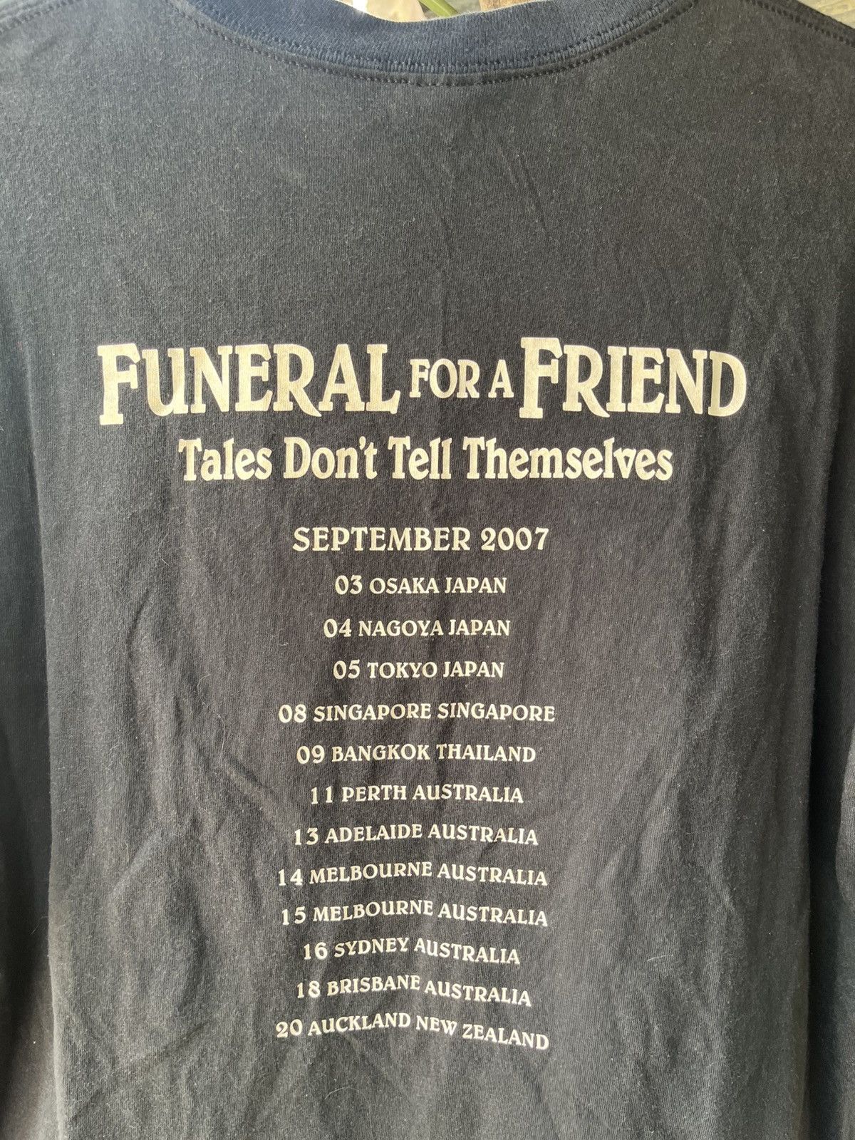 Band Tees Rare! Funeral For A Friend Tour 2007 Vintage Band Tshirt Size US XL / EU 56 / 4 - 6 Thumbnail