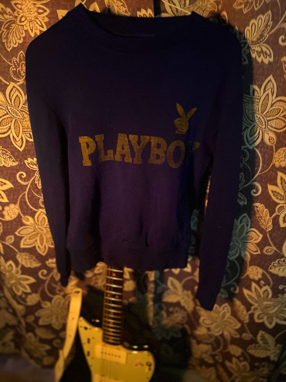 Playboy × Vintage 1960s knit Playboy Sweater Size US S / EU 44-46 / 1 - 1 Thumbnail