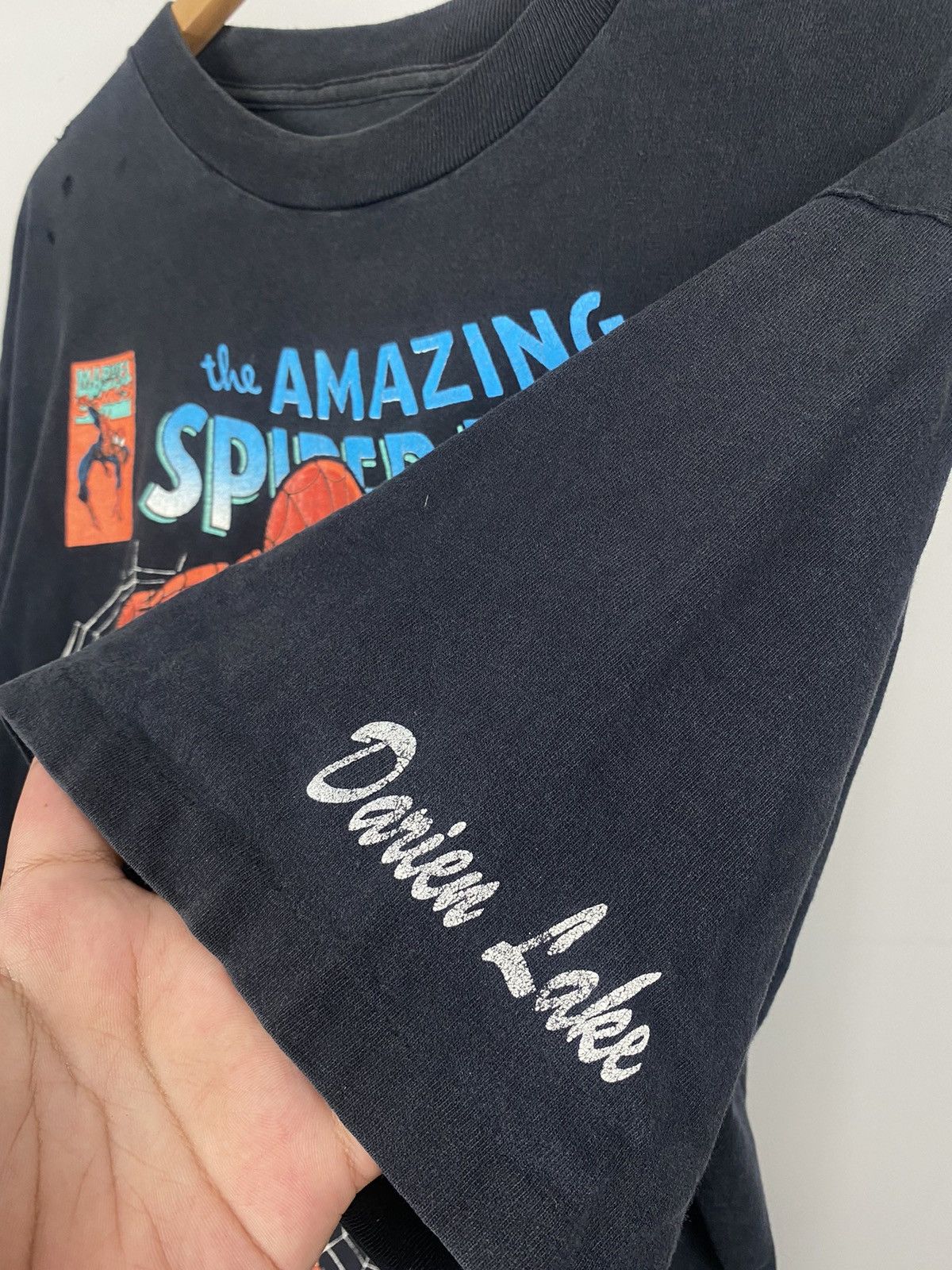 Marvel Comics × Vintage Vtg90’s Spider Man Size US XL / EU 56 / 4 - 4 Thumbnail
