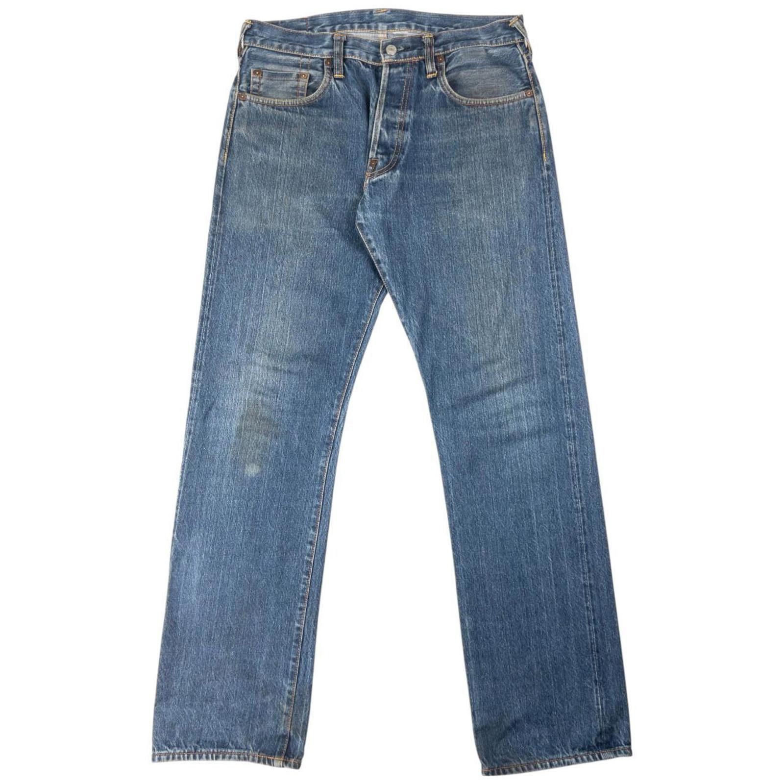 Evisu Vintage Evisu Double Dragon Gull Denim Jeans Size W33 Size US 33 - 3 Thumbnail