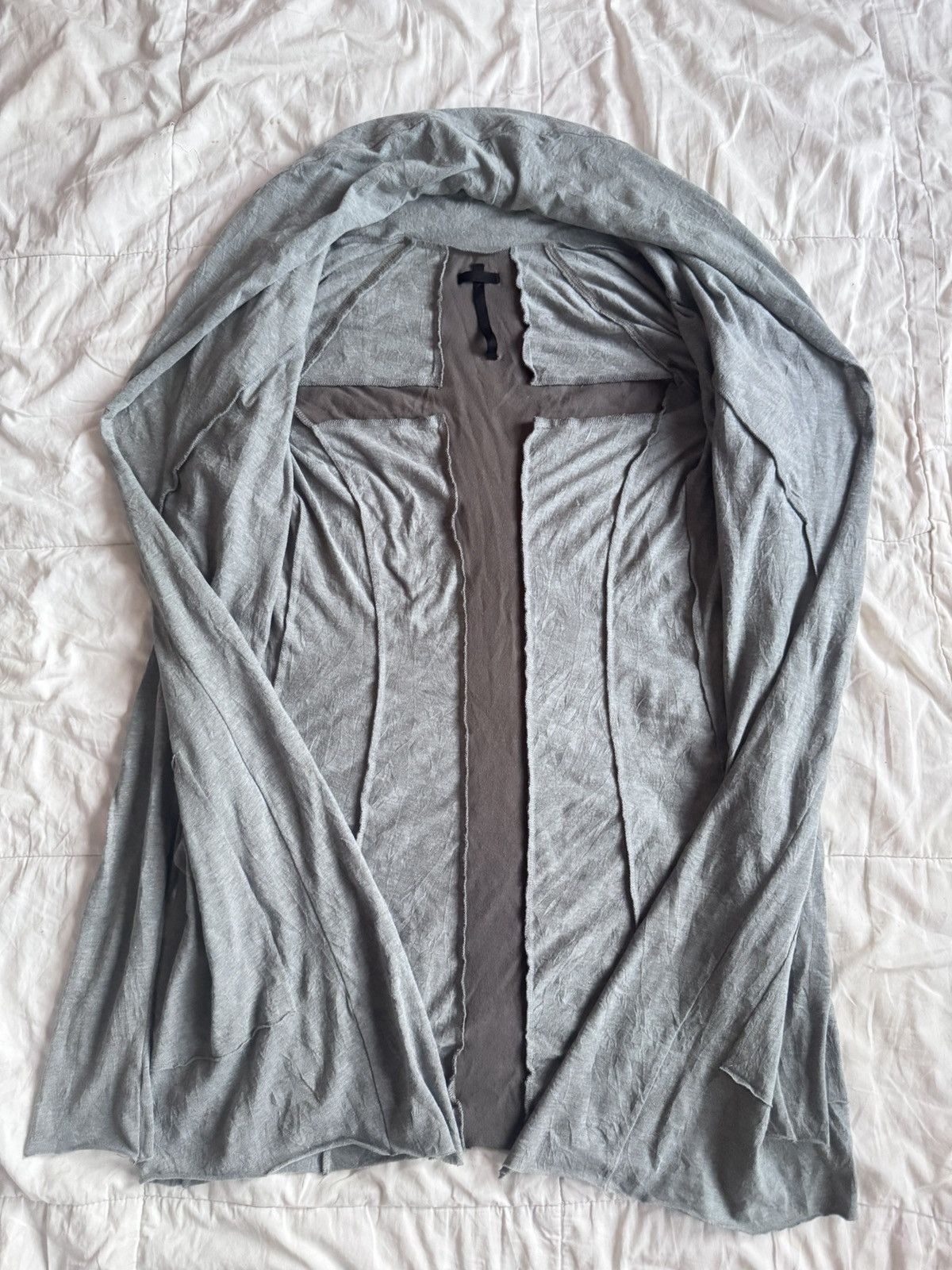 Le Grande Bleu (L.G.B.) L.G.B. Back Cross Hoodie Grey Size 0 (XS-S) Size US S / EU 44-46 / 1 - 5 Thumbnail