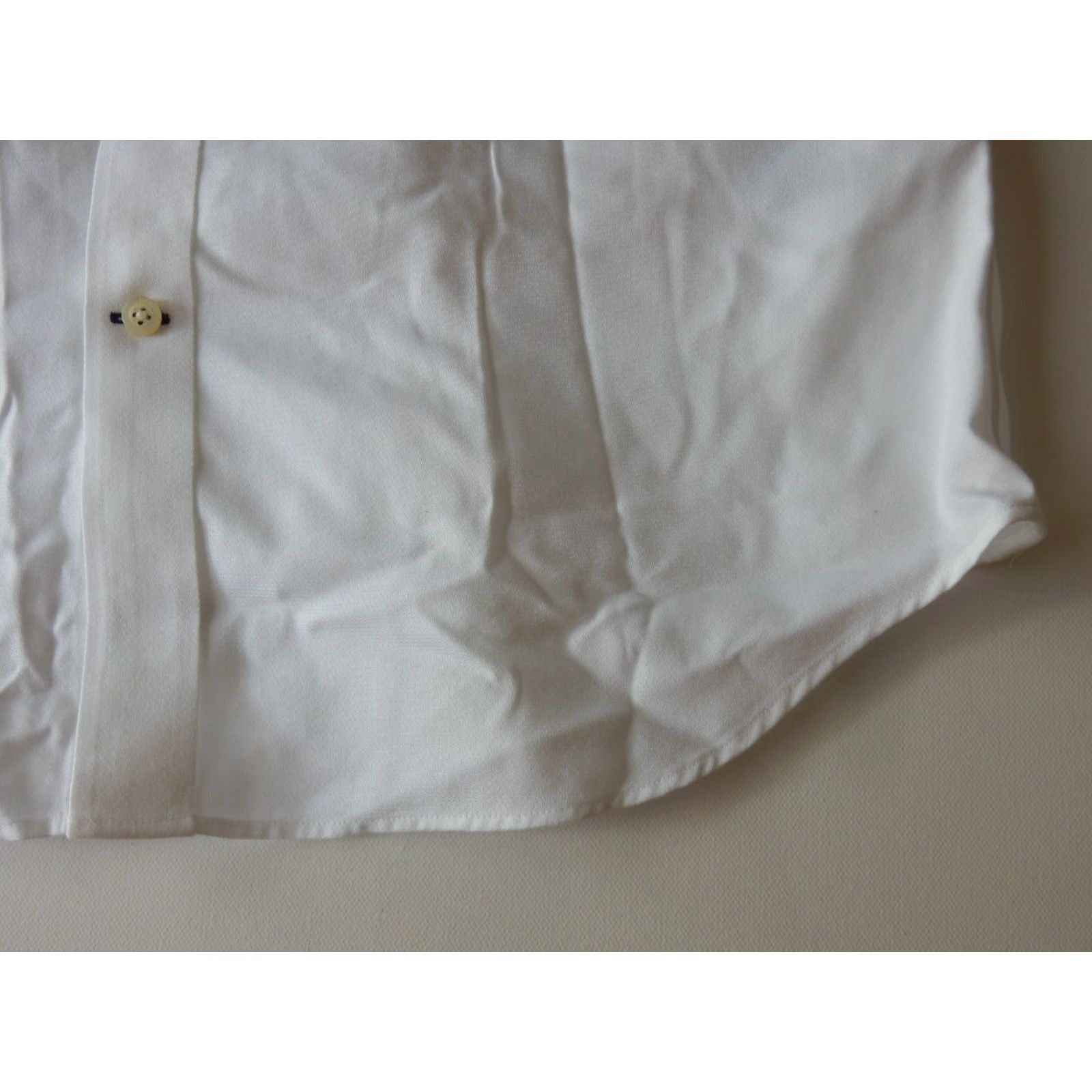 Banana Republic Banana Republic Men's Button Front Shirt Slim Fit L White Solid Long Sleeve Button-Up Shirt Mens Sizes L White Banana Republic Shirt Size US L / EU 52-54 / 3 - 2 Thumbnail