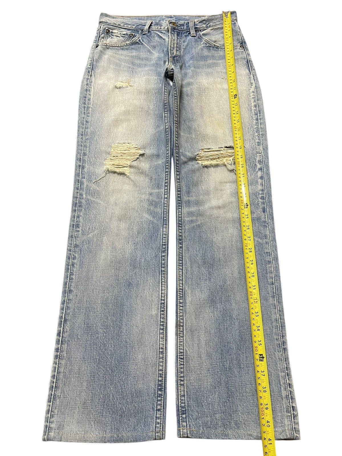 Levi's Vintage 90 Levis 502 Faded Wash Style Distressed Style Jeans Size US 30 / EU 46 - 13 Thumbnail