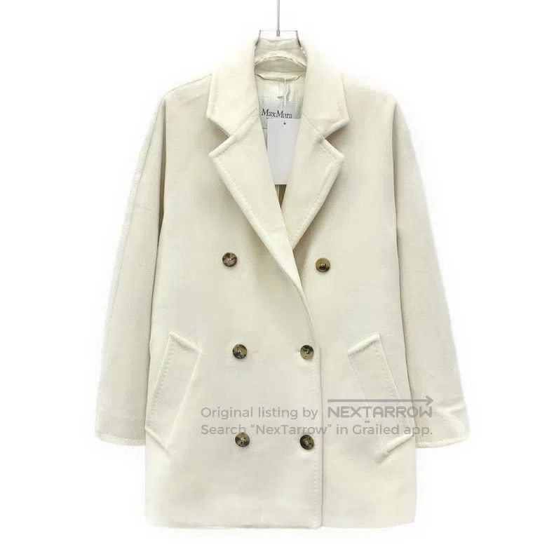 Other Max Mara Beige Wool Reversible Double Breasted Long-Sleeve Size S / US 4 / IT 40 - 1 Thumbnail