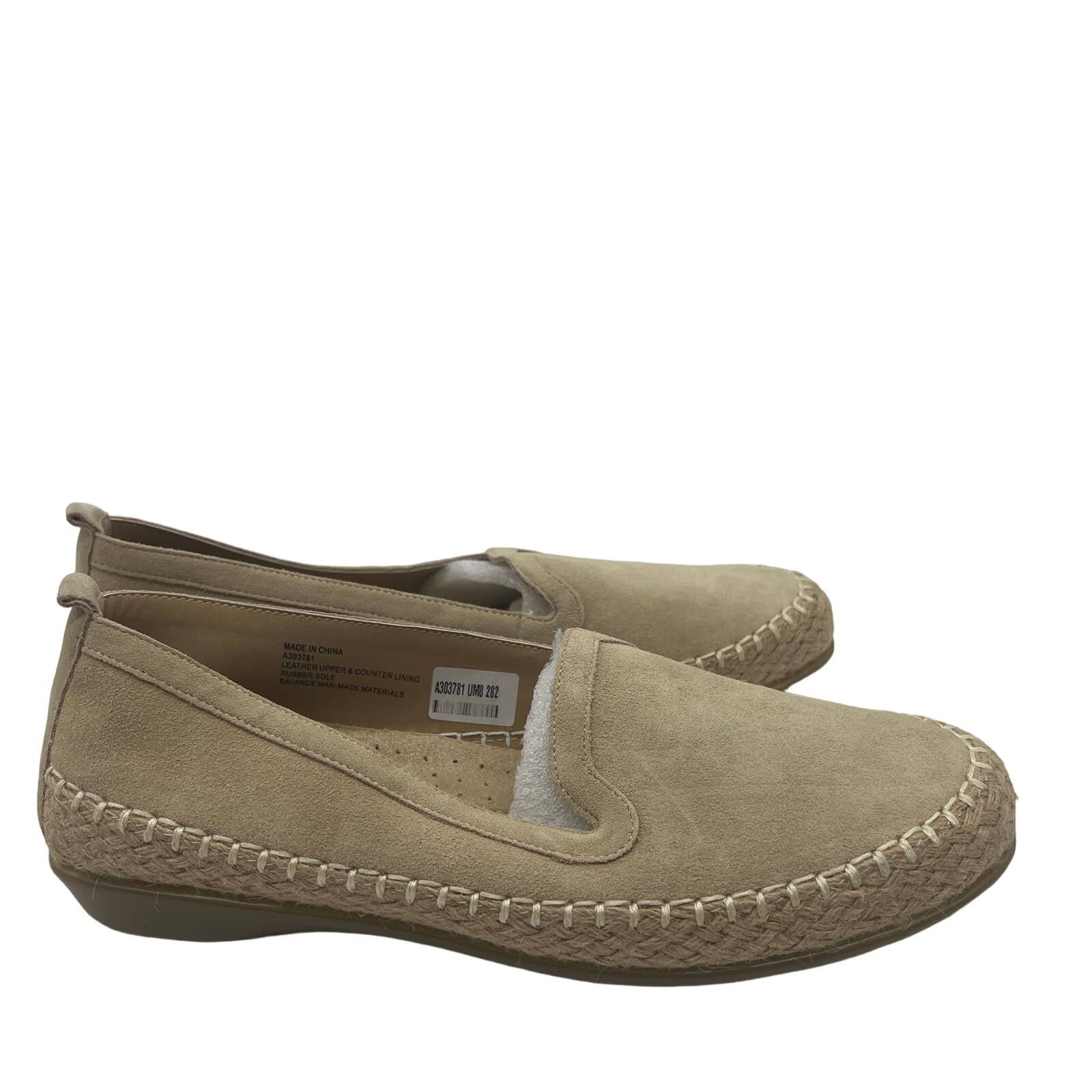 Other Vaneli Suede Slip On Size 7 M Espadrille Flats Beige Suede Size US 7 / IT 37 - 1 Thumbnail