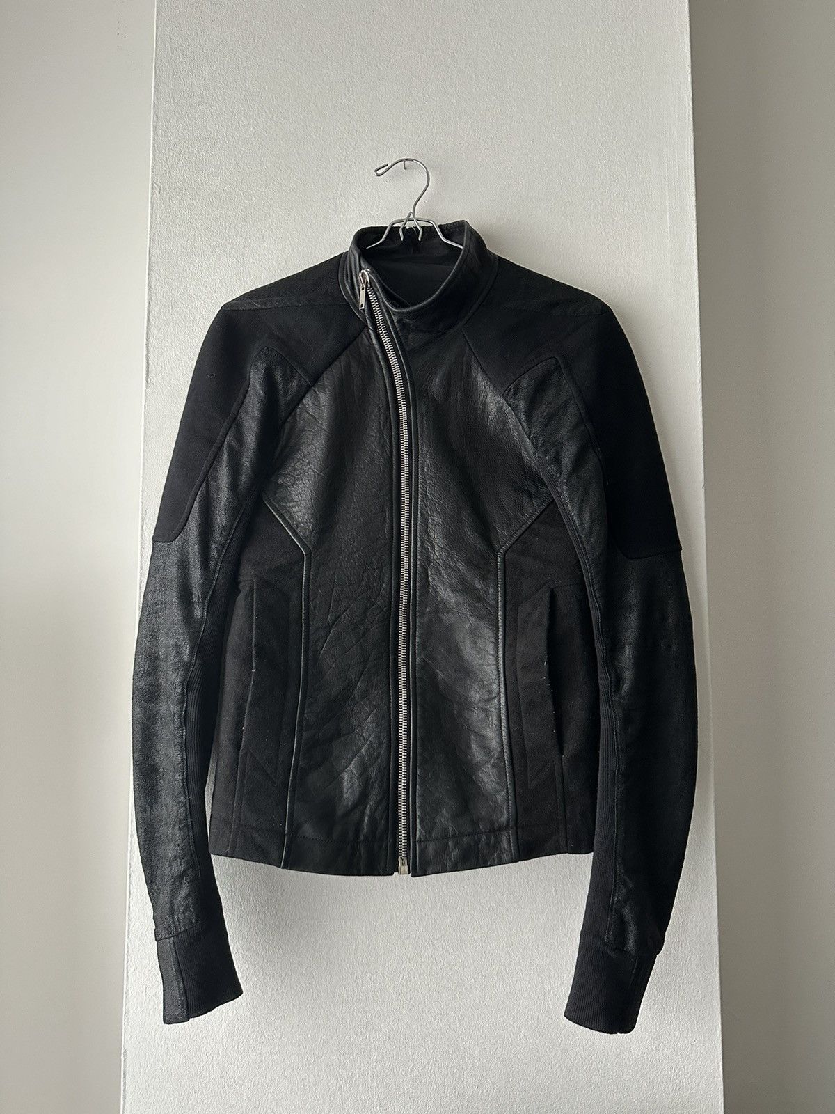 Rick Owens FW11 Limo Combo Leather Jacket | Grailed
