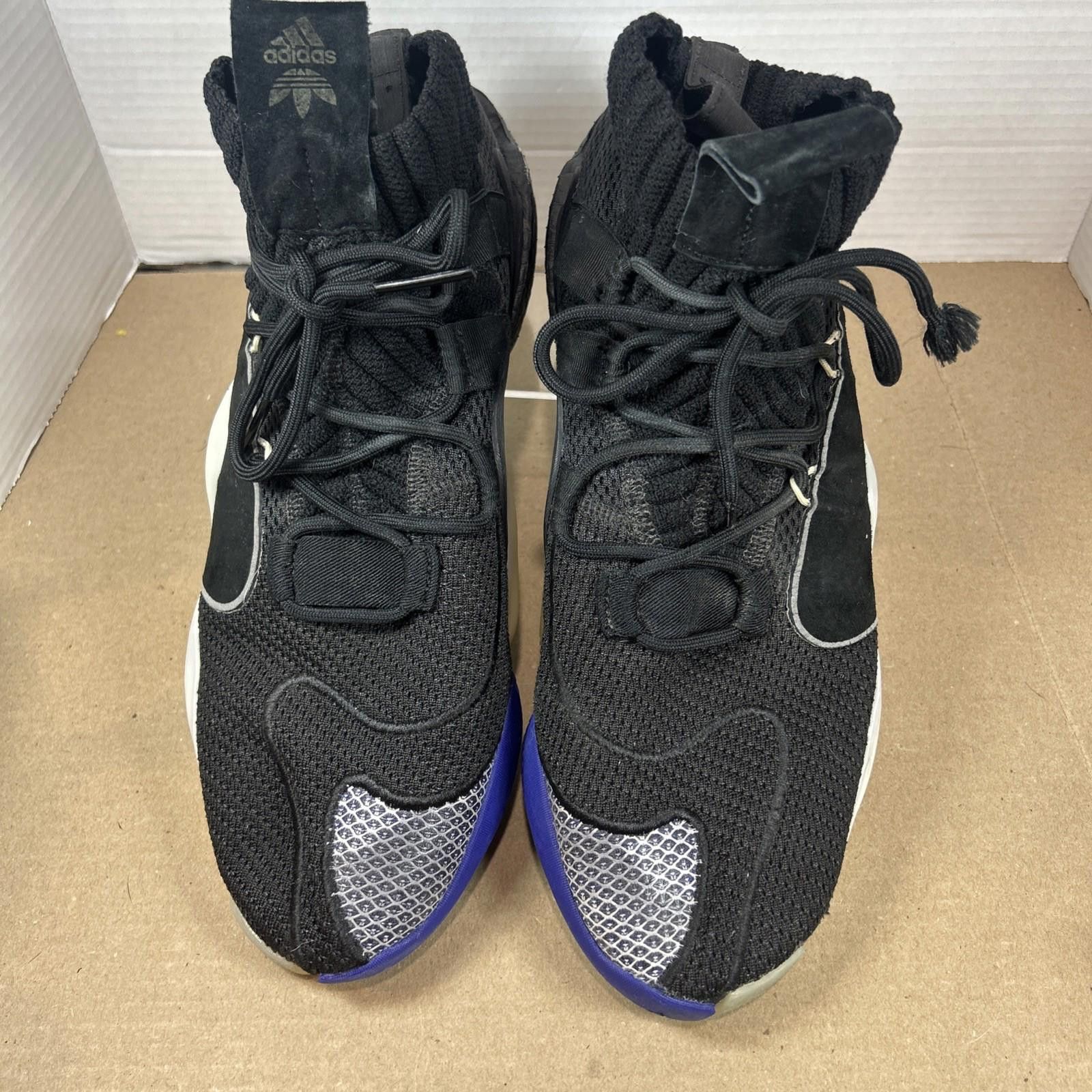 Adidas ADIDAS Crazy BYW X 2.0 Black 1/1000 RARE Men Size 13.5 Kobe Size US 14 / EU 47 - 4 Thumbnail