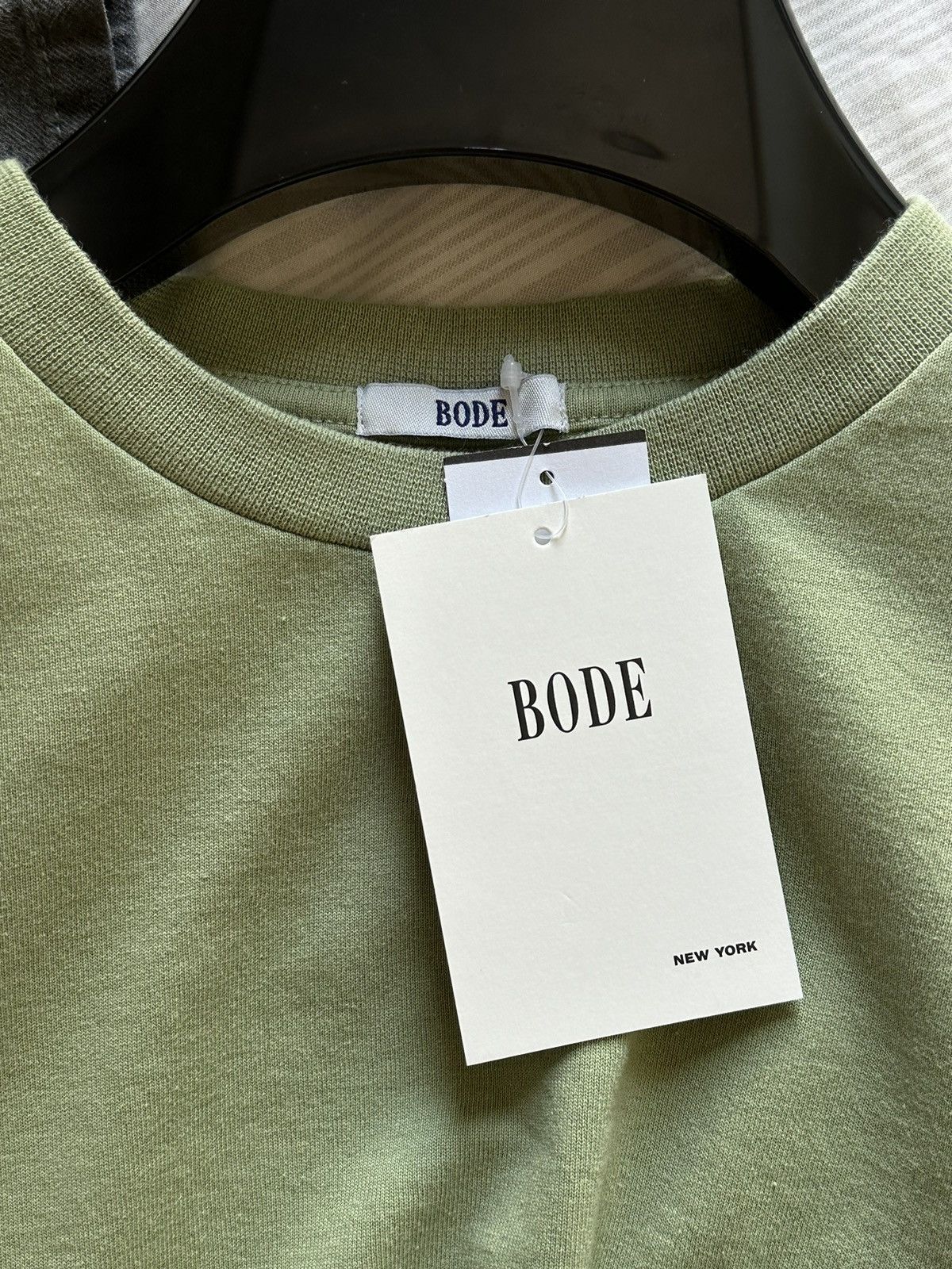 Bode Embroidered pocket Tee