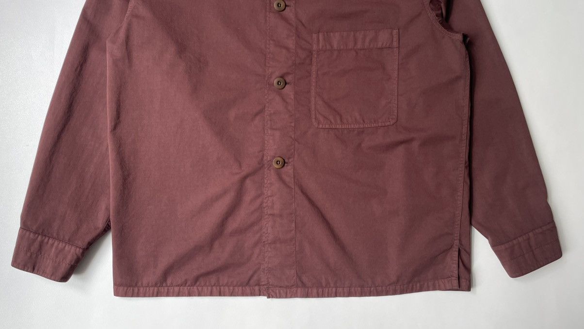 Lemaire Wine Cotton ‘Pyjama’ Over Shirt Size US L / EU 52-54 / 3 - 8 Thumbnail