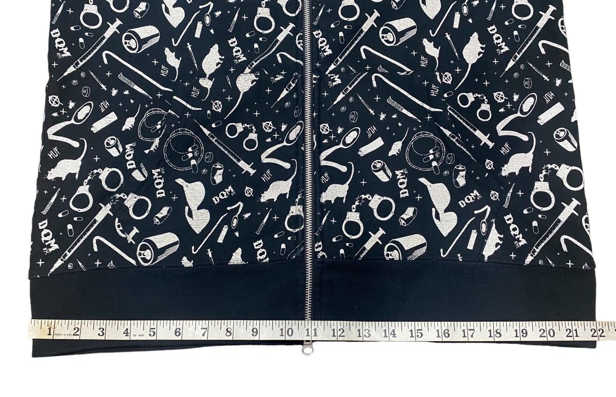 DQM Huf X Dqm Fullprint Zipper Hoodie Size US L / EU 52-54 / 3 - 15 Thumbnail