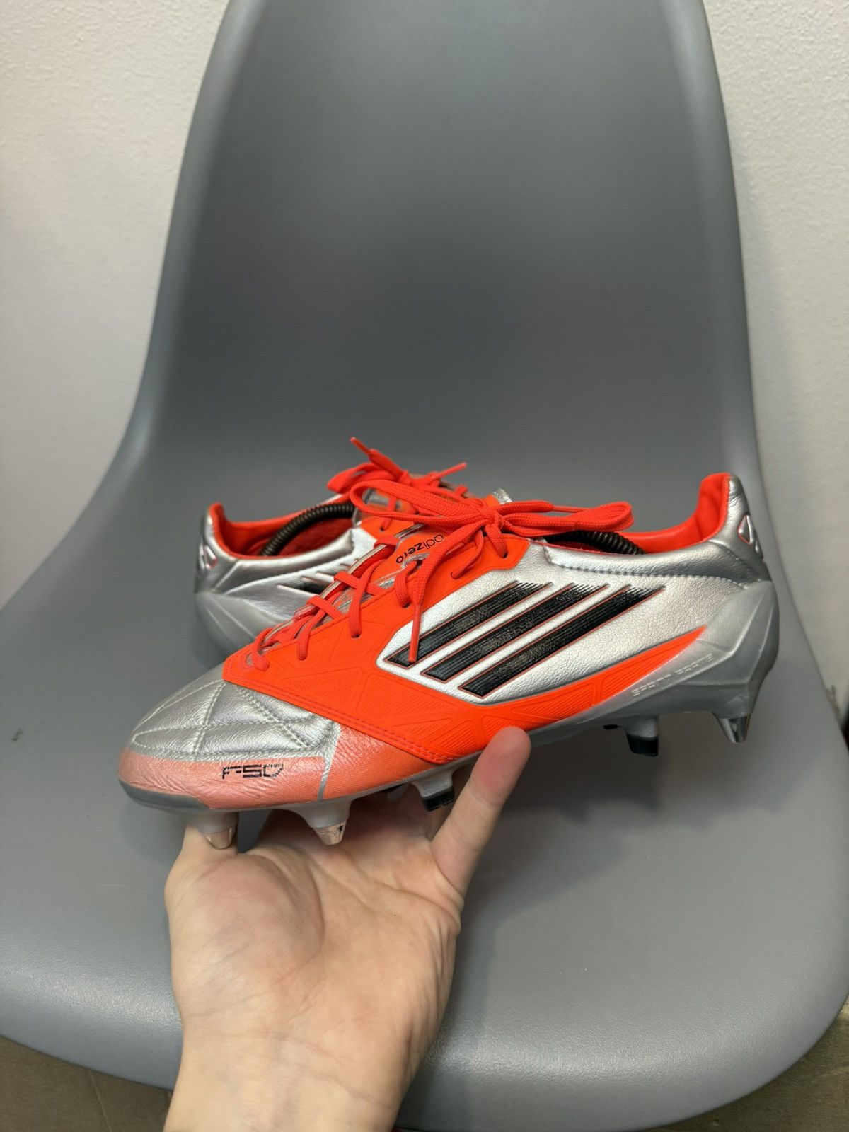 Adidas Vintage Adidas F50 Adizero X-TRX Profi Boots Hybrid Size US 6 / EU 39 - 8 Thumbnail