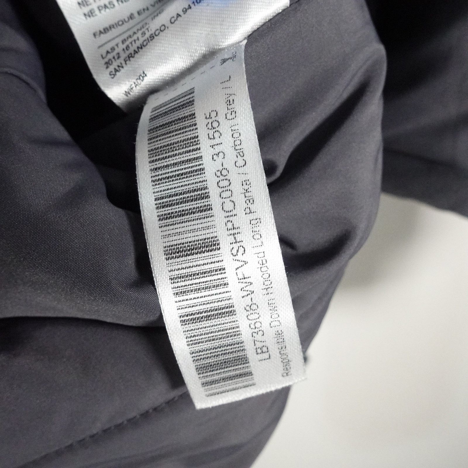 Quince Quince Responsible Down Hooded Long Parka Carbon Gray Large Size L / US 10 / IT 46 - 12 Thumbnail
