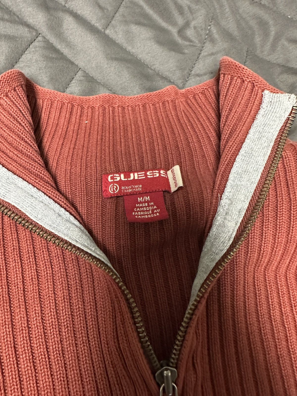Guess × Vintage Guess Vintage Quarter Zip Men’s Medium Size US M / EU 48-50 / 2 - 3 Thumbnail