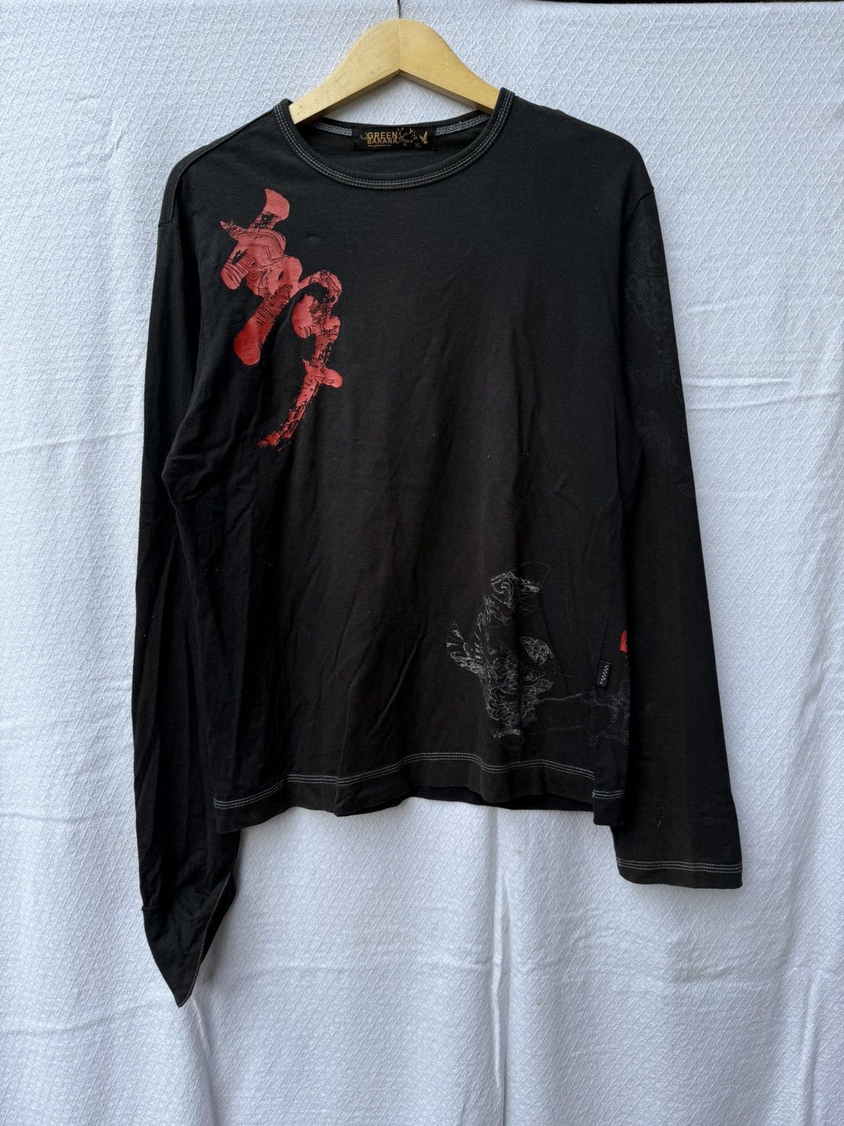 Japanese Brand Glad news hybrid rock japanese archive longsleeve