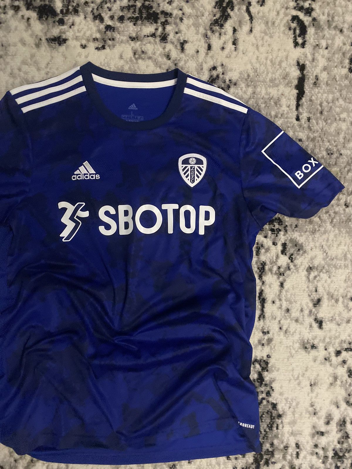 Adidas × Vintage Adidas Leeds United 2021/22 Away Jersey T Shirt Football Size US L / EU 52-54 / 3 - 2 Thumbnail