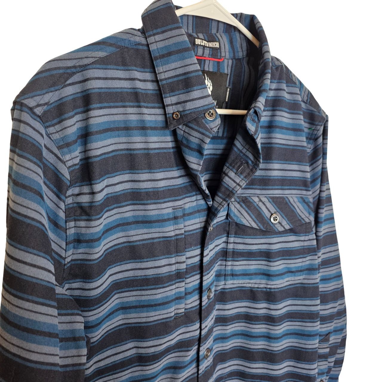 Duluth Trading Company Alaskan Hardgear Flannel Shirt Striped M Gorpcore Outdoor Size US M / EU 48-50 / 2 - 5 Thumbnail